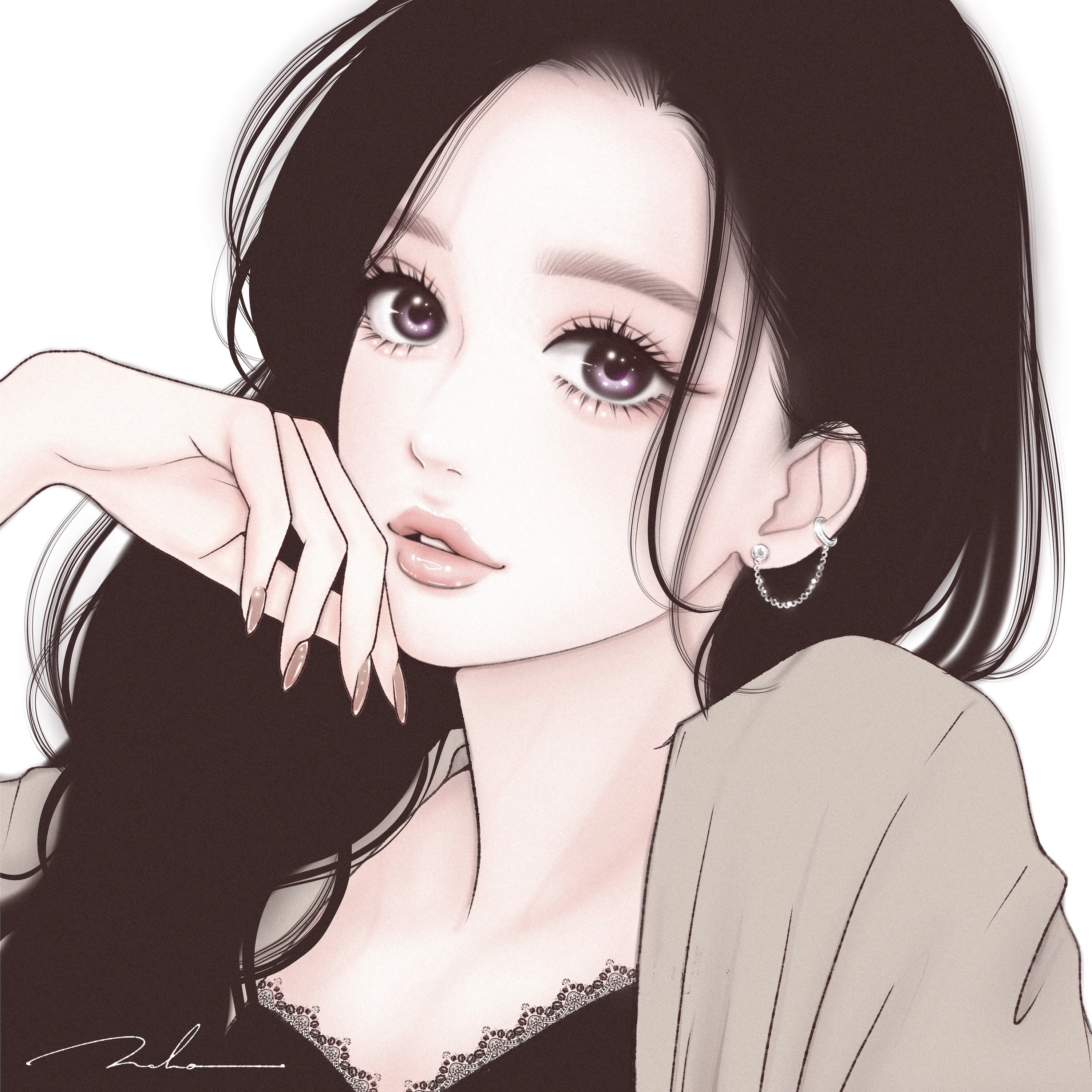 女の子イラスト集 ソウノナホ ソウノナホ イラストレーター Note