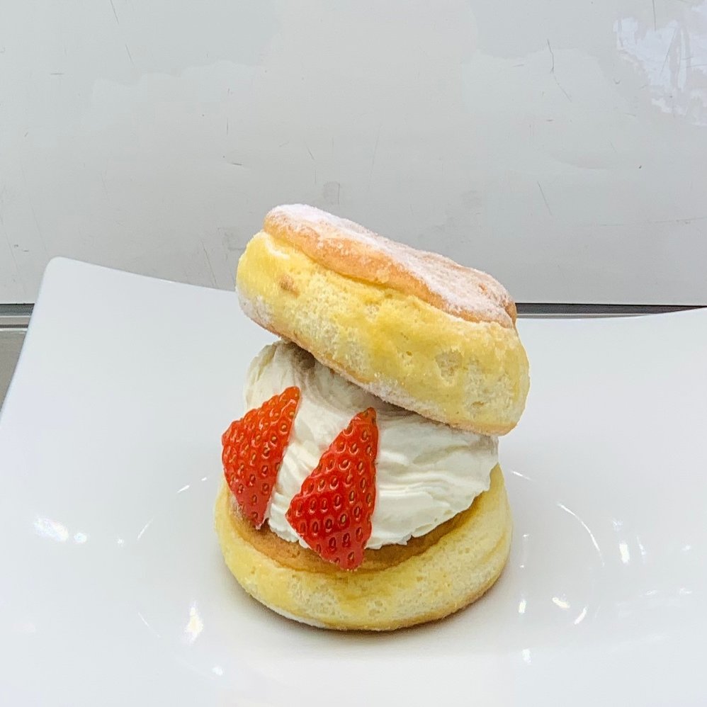 パンケーキサンドが春のメニューに バリスタ青木 Note