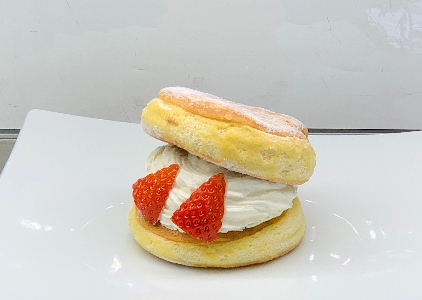 パンケーキサンドが春のメニューに バリスタ青木 Note パンケーキサンドが春のメニューに バリスタ青木 Note