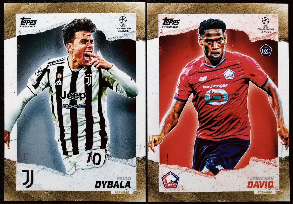 サッカーカード開封結果 Topps UEFA Champions League Gold 2021｜AYA
