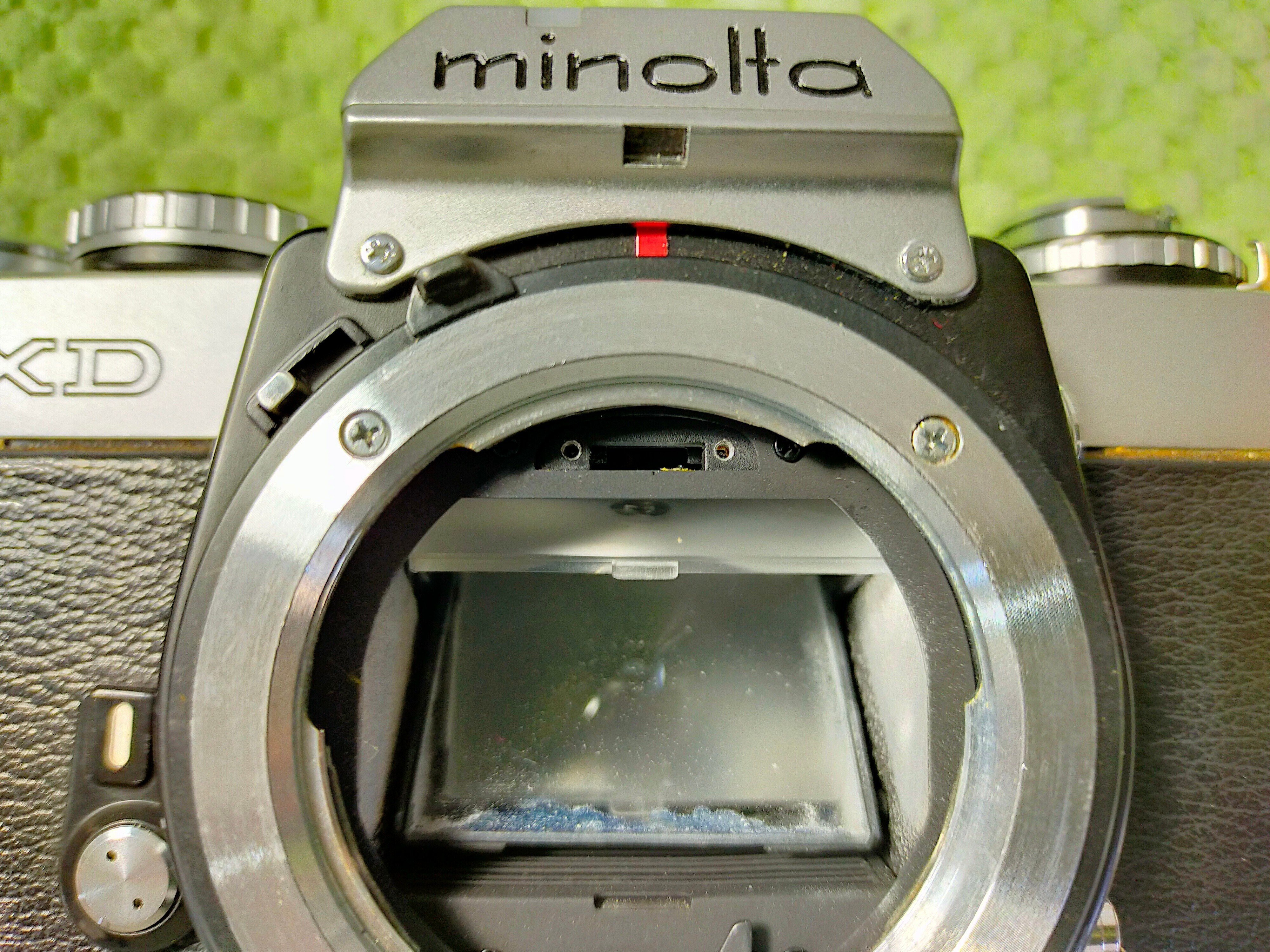 ミノルタ XDの分解｜フィルムカメラ修理のアクアカメラ｜note