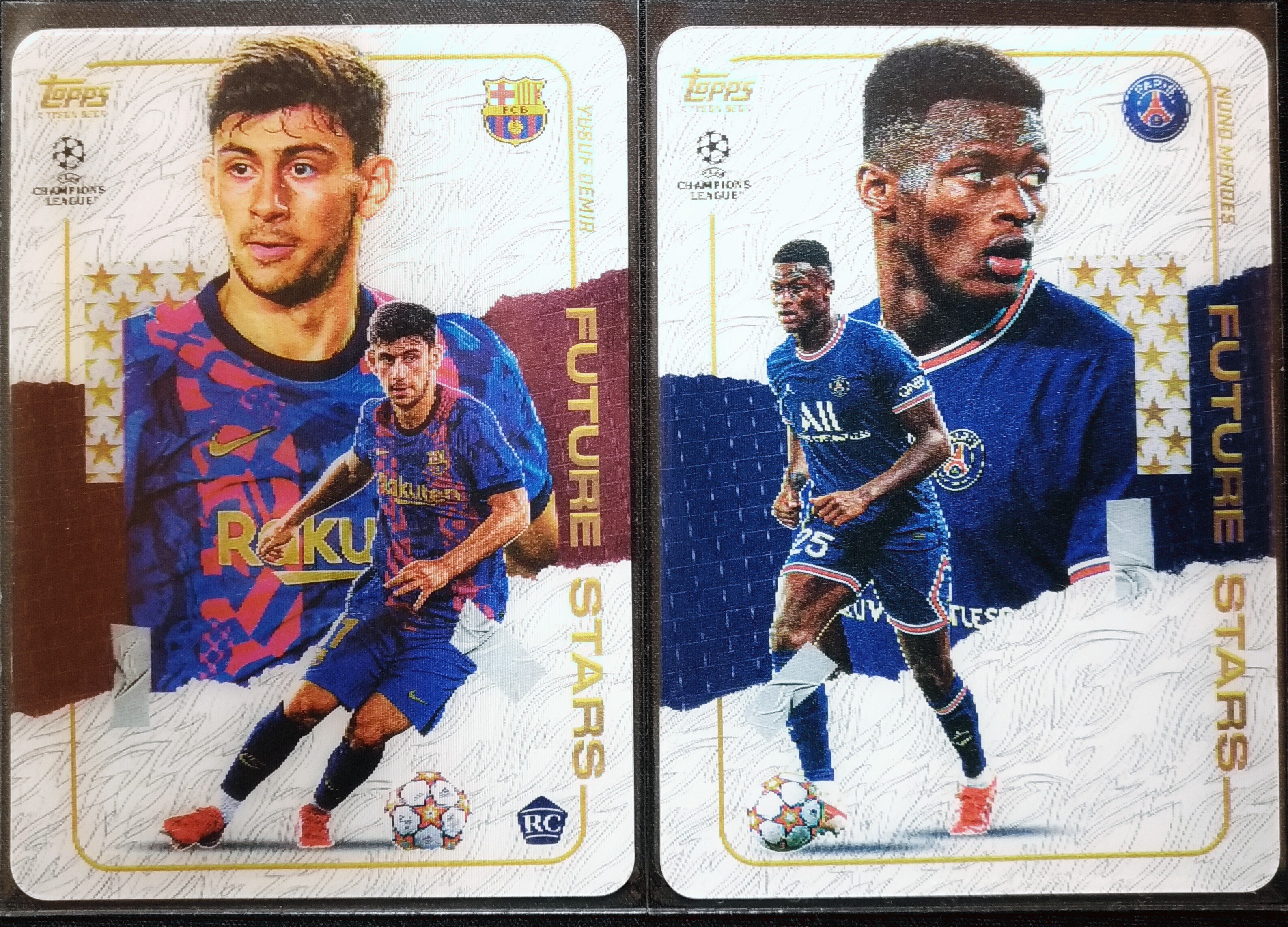 サッカーカード開封結果 Topps UEFA Champions League Gold 2021