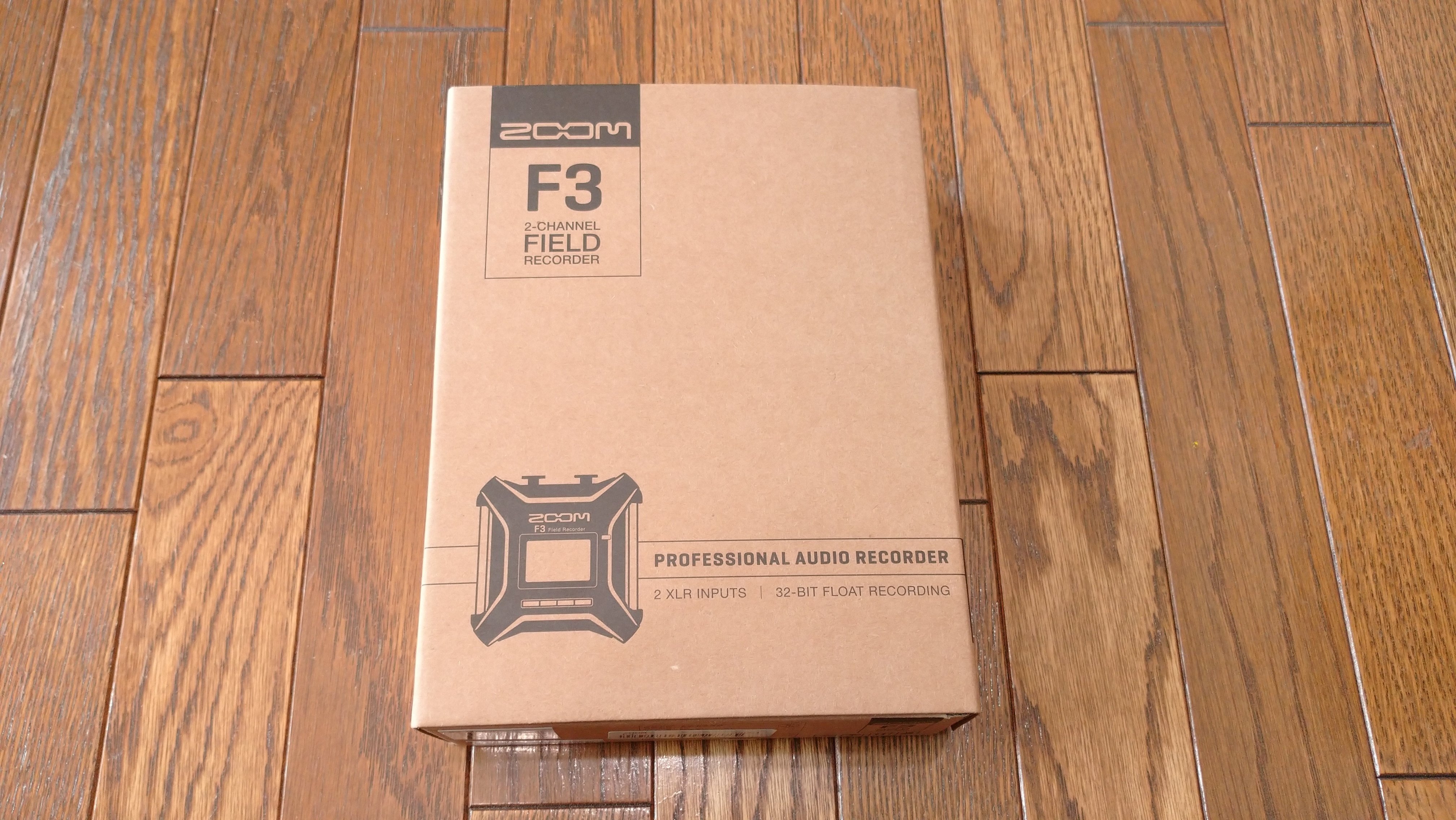 ZOOM F3 フィールドレコーダー』ファーストインプレッション