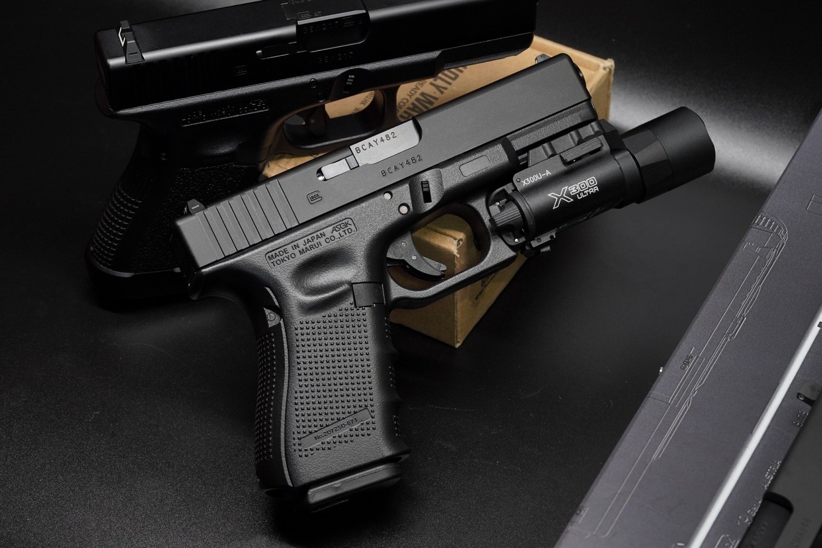 東京マルイGLOCK19Gen.4 momopapa製純正スライドカスタム MOMOPAPA DESIGNスライド組込みカスタムが登場「サイドアームズ