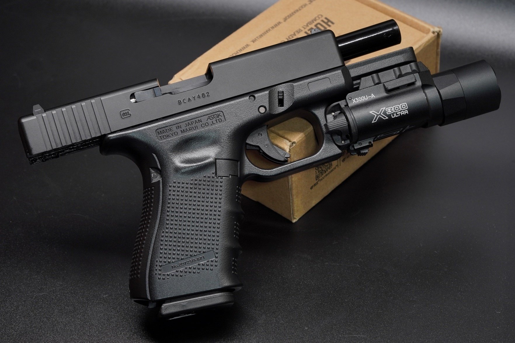 Detonator GLOCK19 gen.4 ノーマル スライド(東京マルイ用 Detonator GLOCK19 gen.4 ノーマル スライド(東京マルイ用