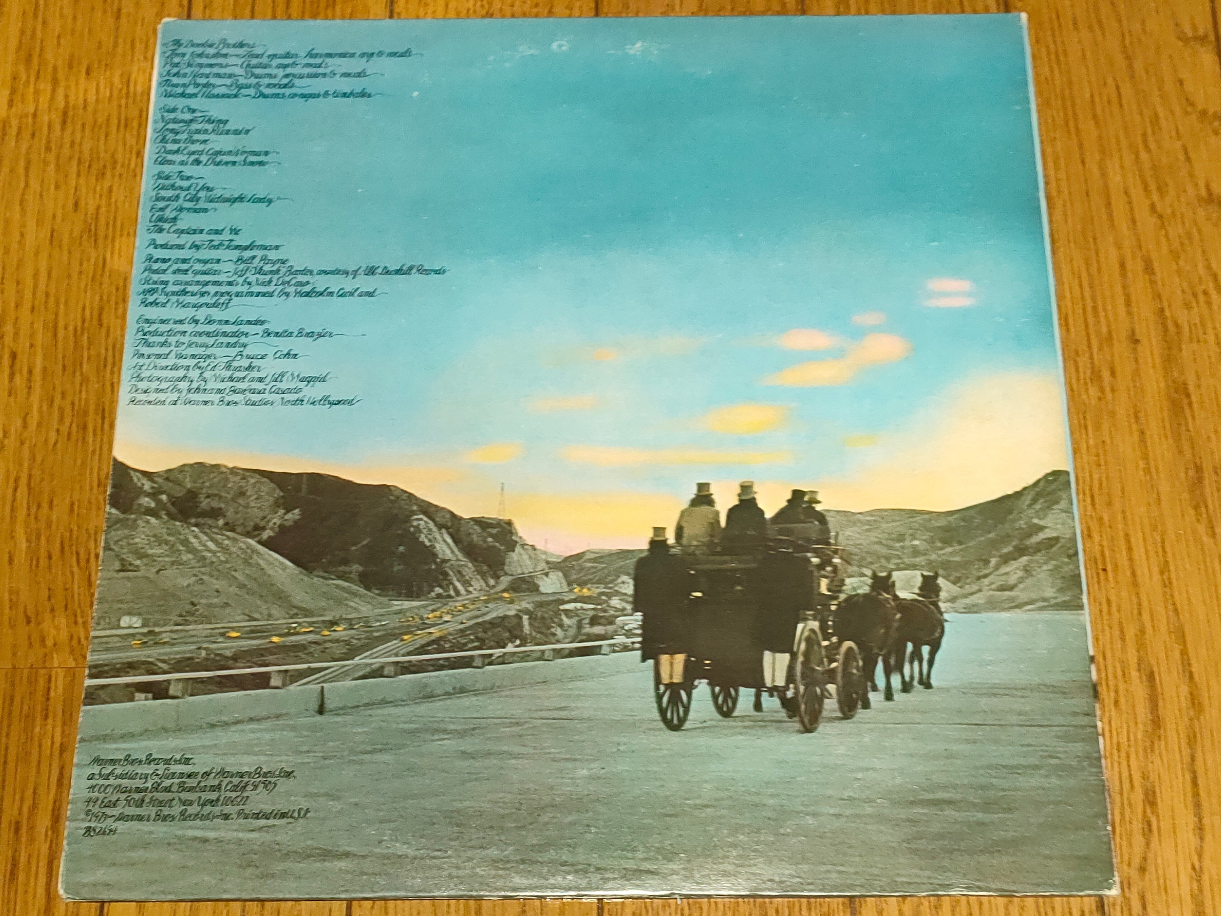 The Captain and Me】(1973) Doobie Brothers 米国ワーナー