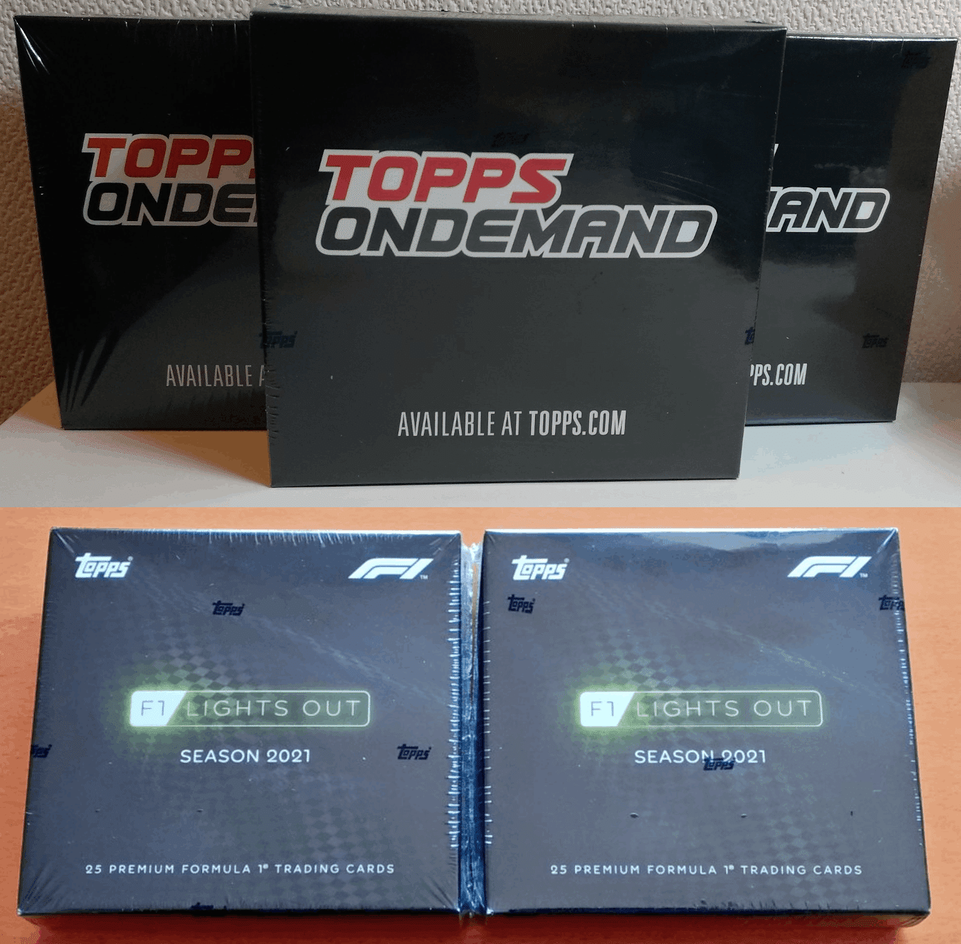 F1カード 開封結果 Topps Formula 1 Lights Out 2021|AYA