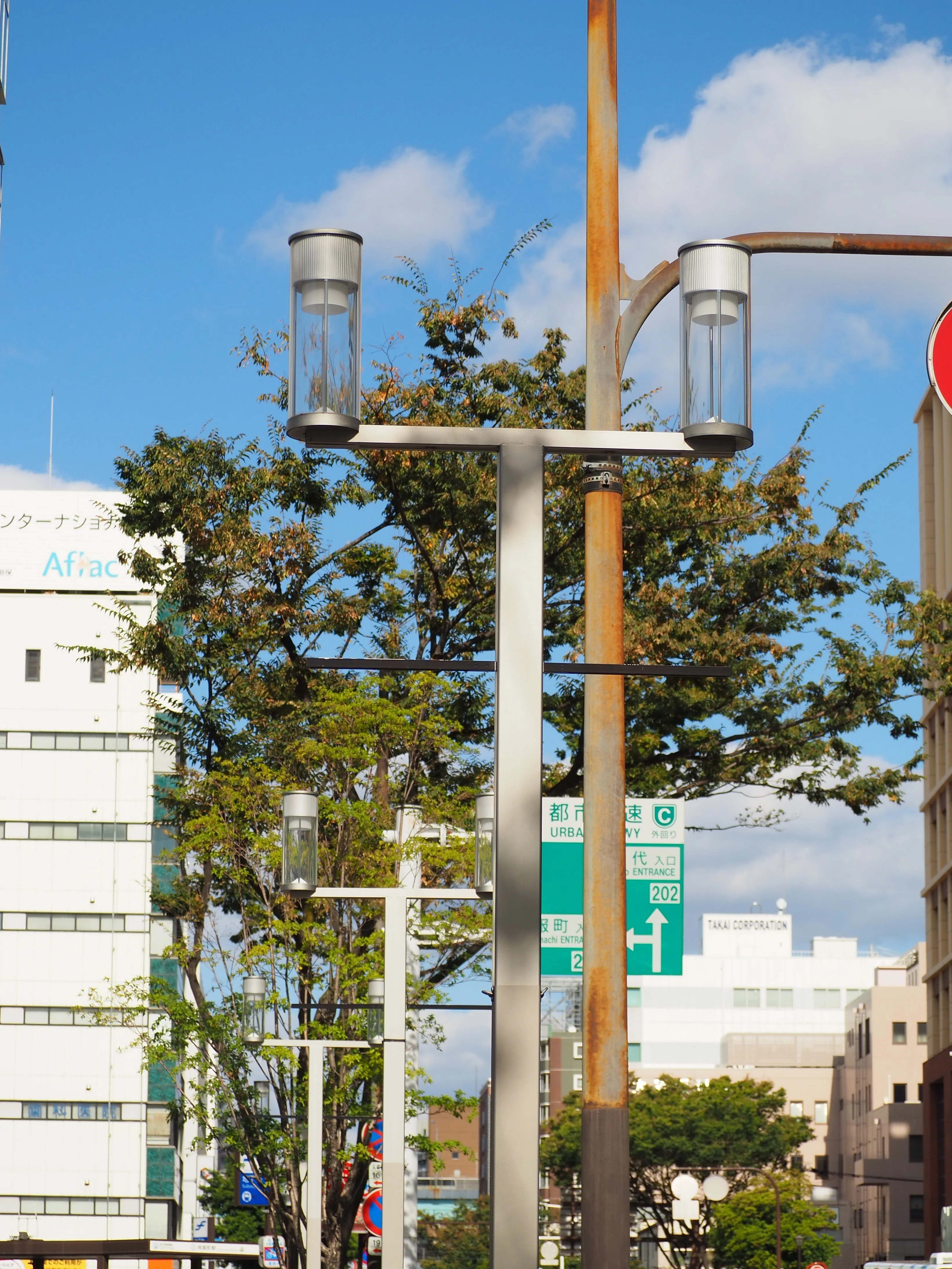 街灯で巡る福岡市4 博多座～櫛田神社表参道｜街角の照明