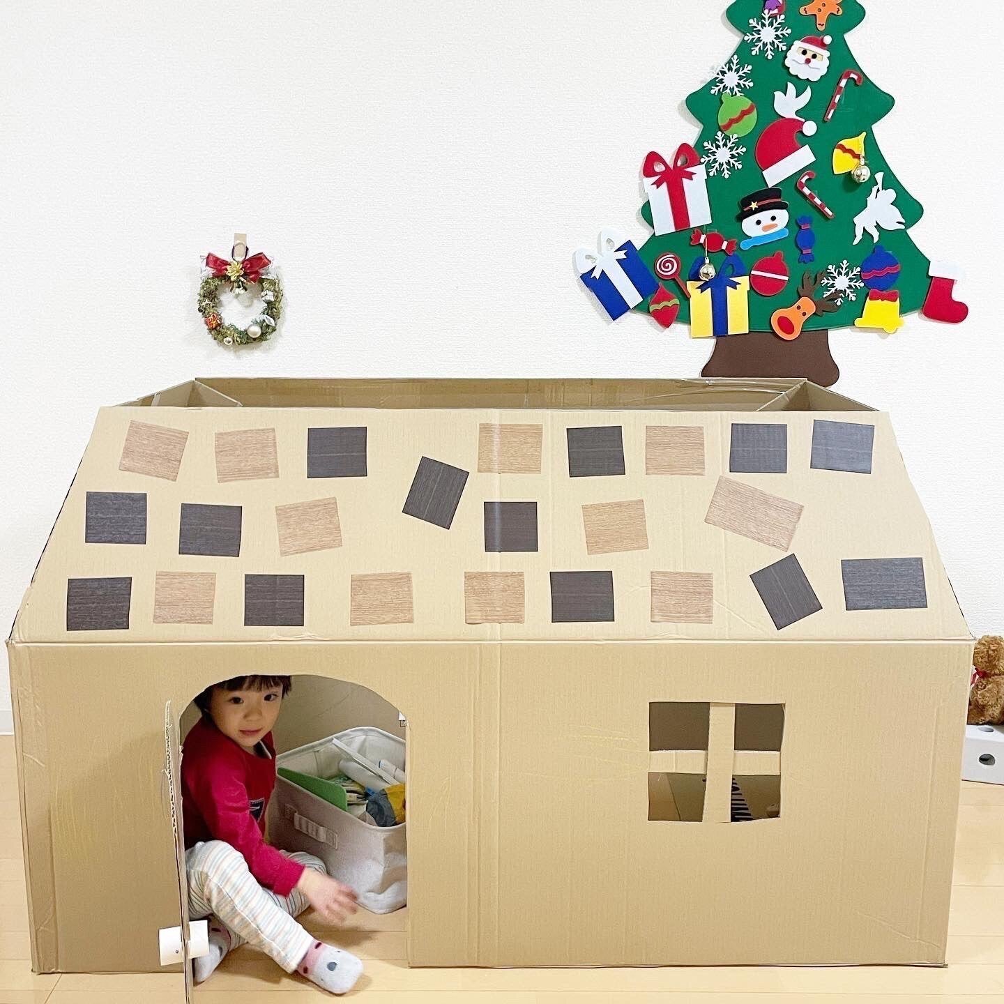 わくわく秘密基地 ダンボールハウスを作る3ステップ図解 Cozue Note