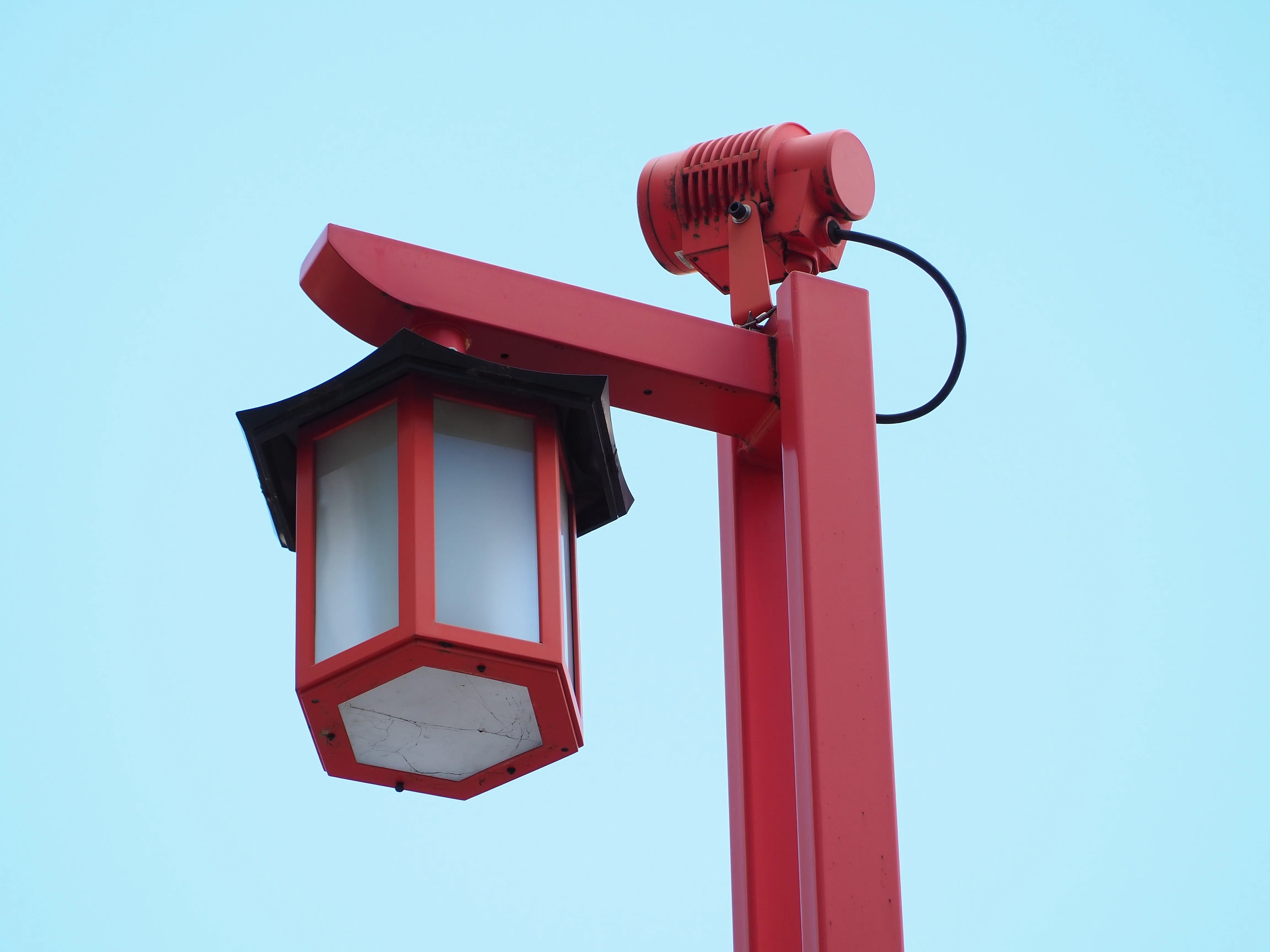 街灯で巡る福岡市4 博多座～櫛田神社表参道｜街角の照明