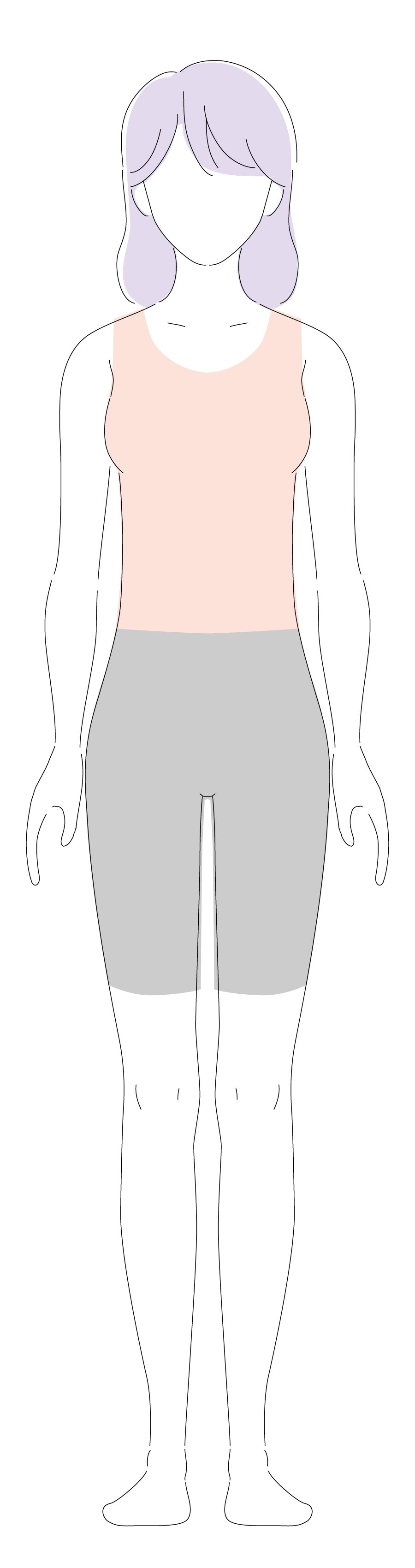 フリー素材 骨格診断3タイプのイラスト わかな イメコンフリー素材 Note