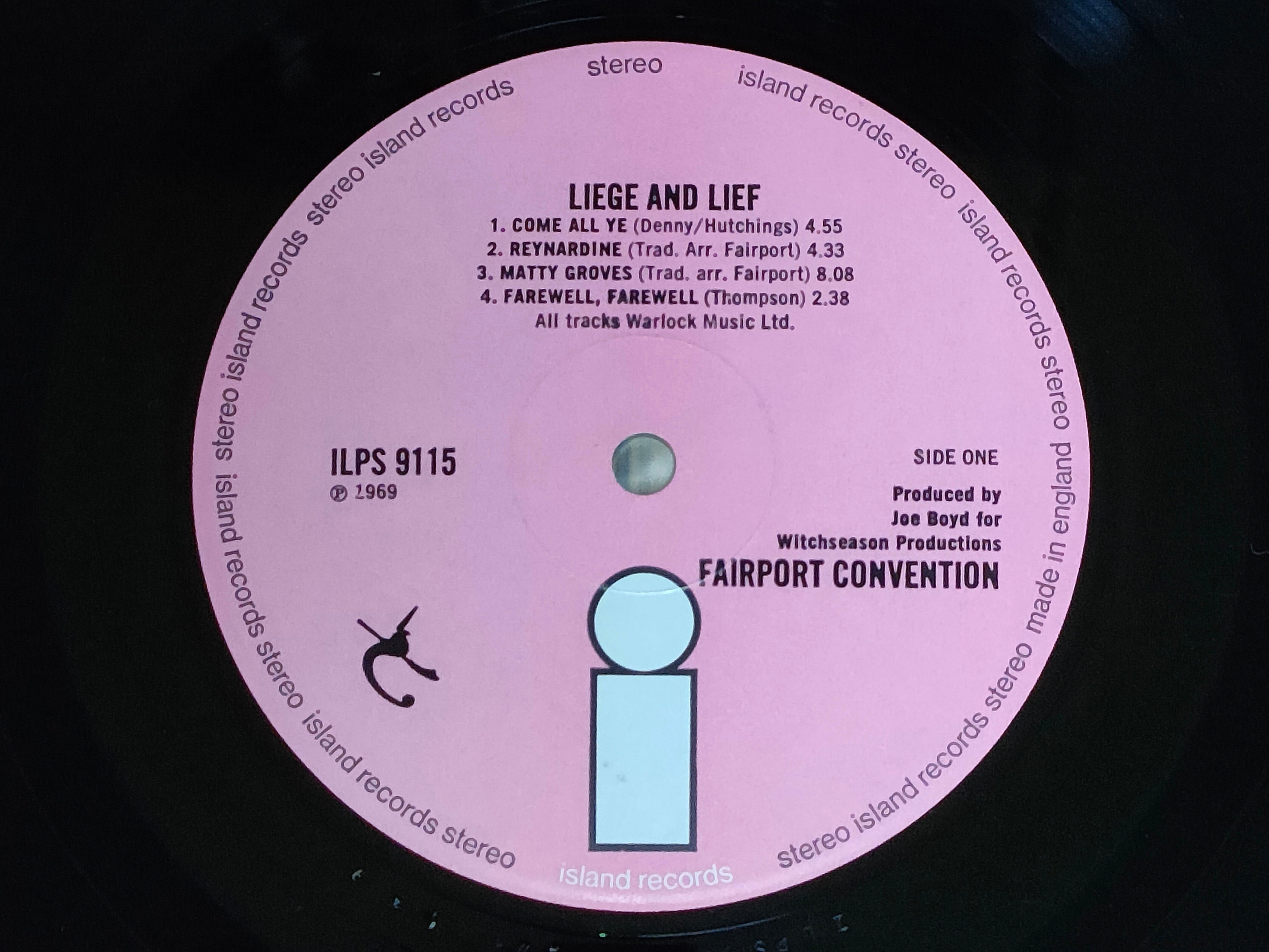 Liege and Lief】(1969) Fairport Convention ロックバンドによる英国初のトラッドフォーク・アルバム｜よっしー