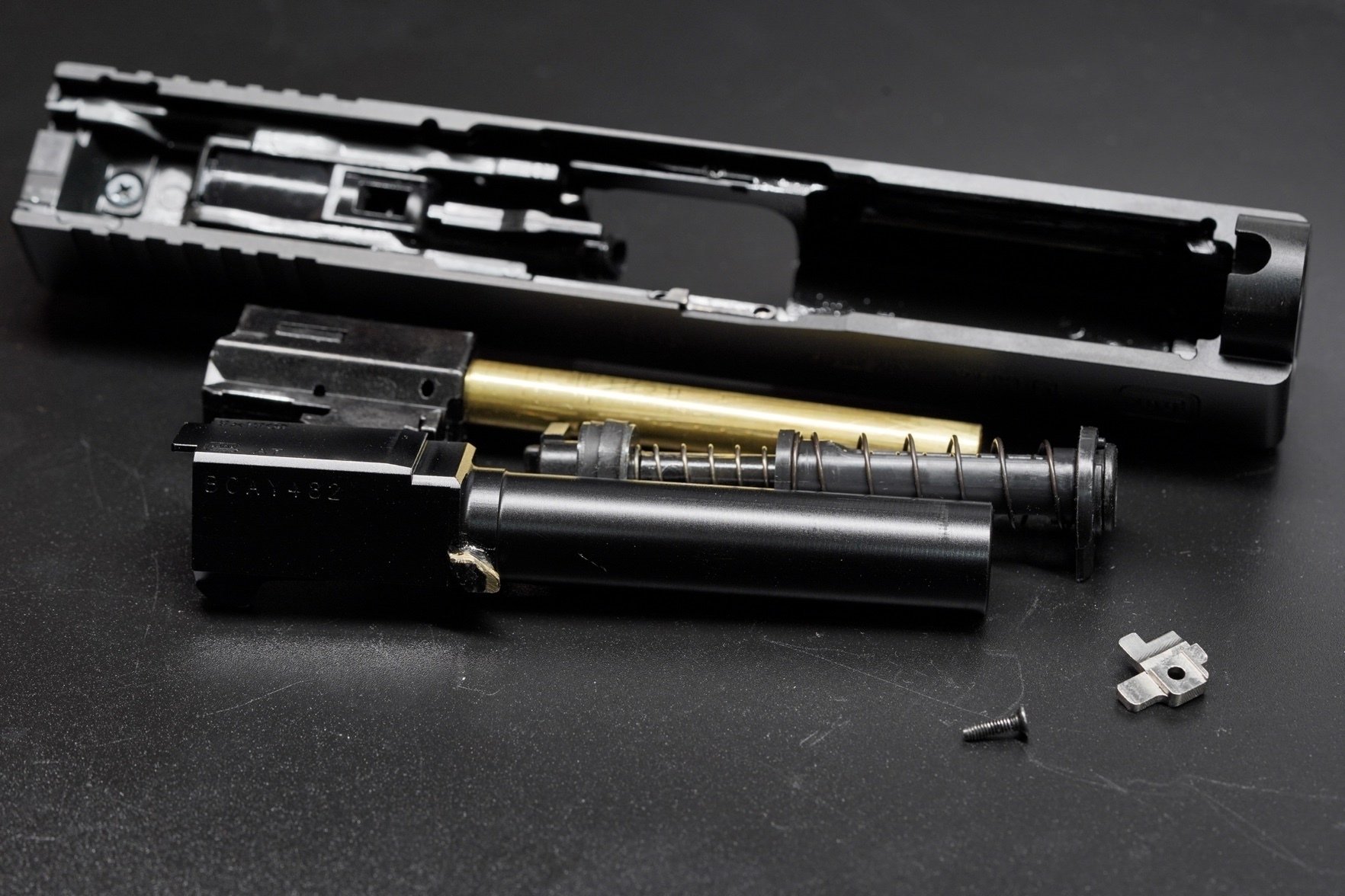 Detonator GLOCK19 gen4(東京マルイ用) スライド組み込み・アウター