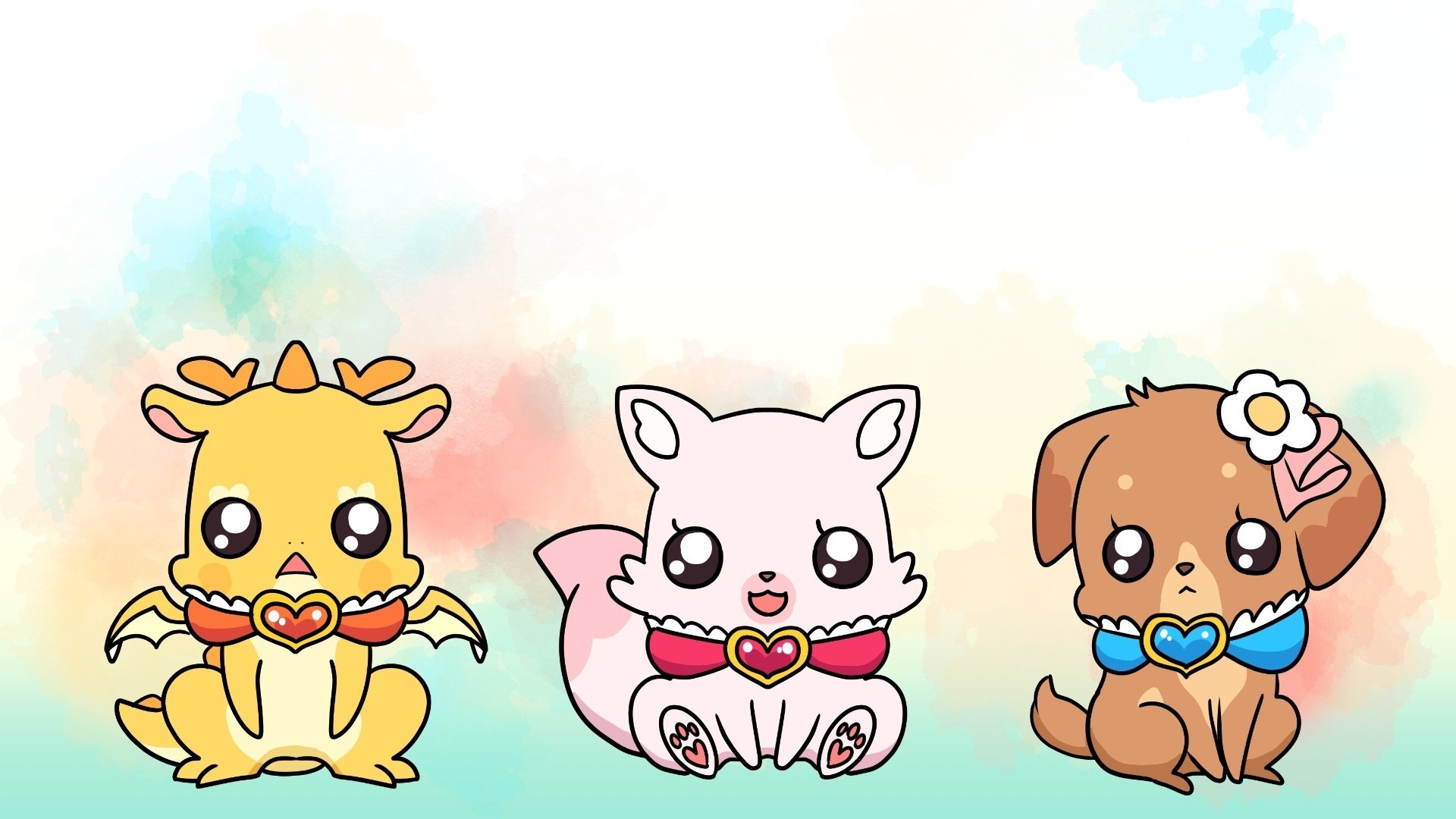 デパプリ エナジー妖精を描いてみました ぬりえ配布中 カノカ Note