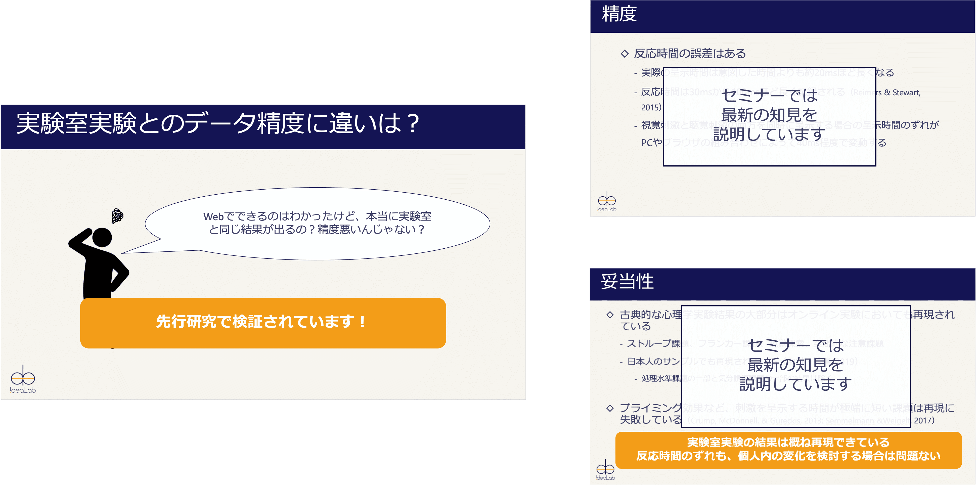 ちょこっと公開 よくわかるオンライン実験セミナー 開催レポート イデアラボ広報 Note