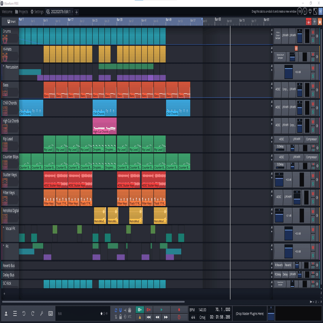 Dtm 無料で使える作曲ソフトを5個入れてみたので感想とか Pc Piano Flava Note