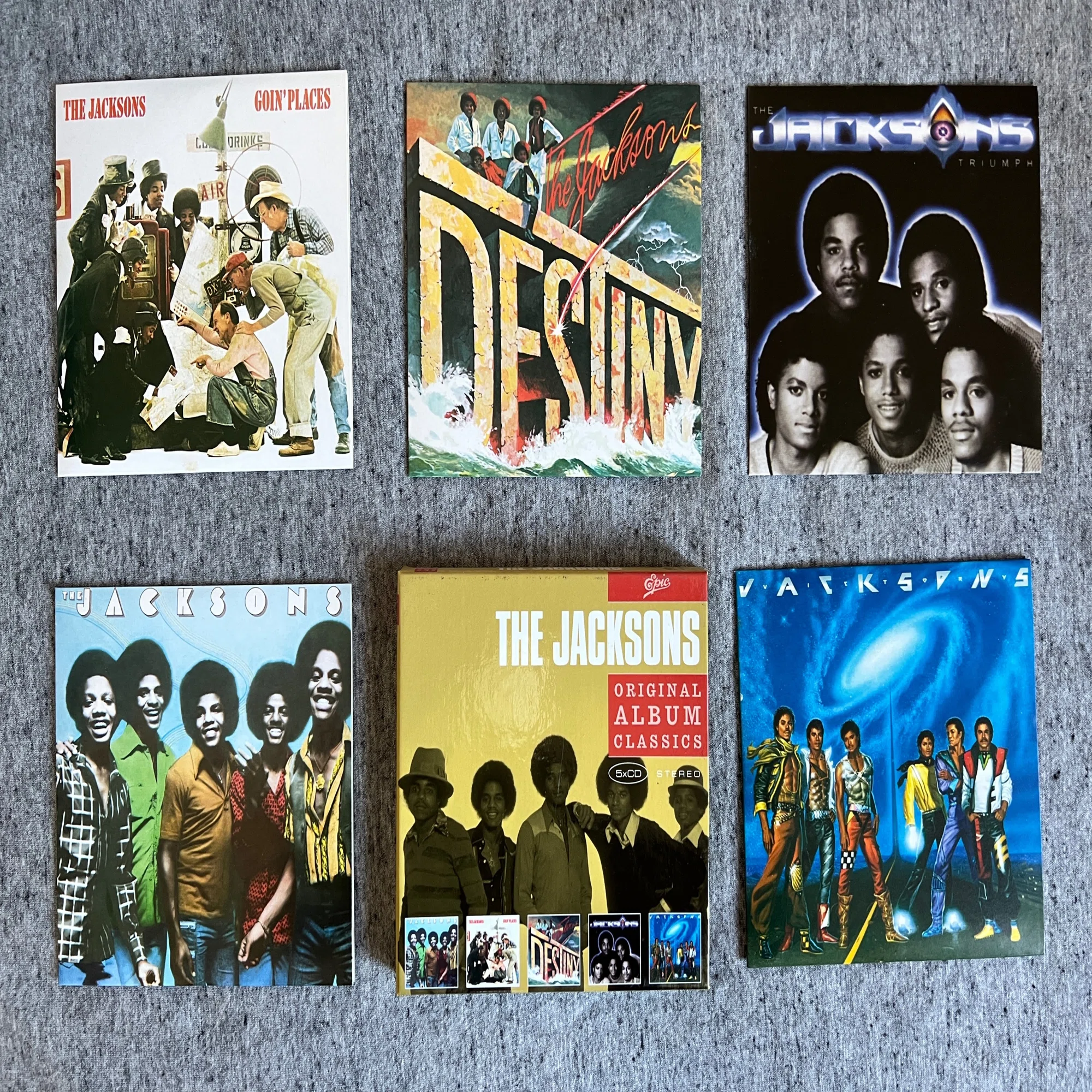 The Jacksons（CBS移籍後のThe Jackson 5）を半日聞いてみる。5CD｜MOH