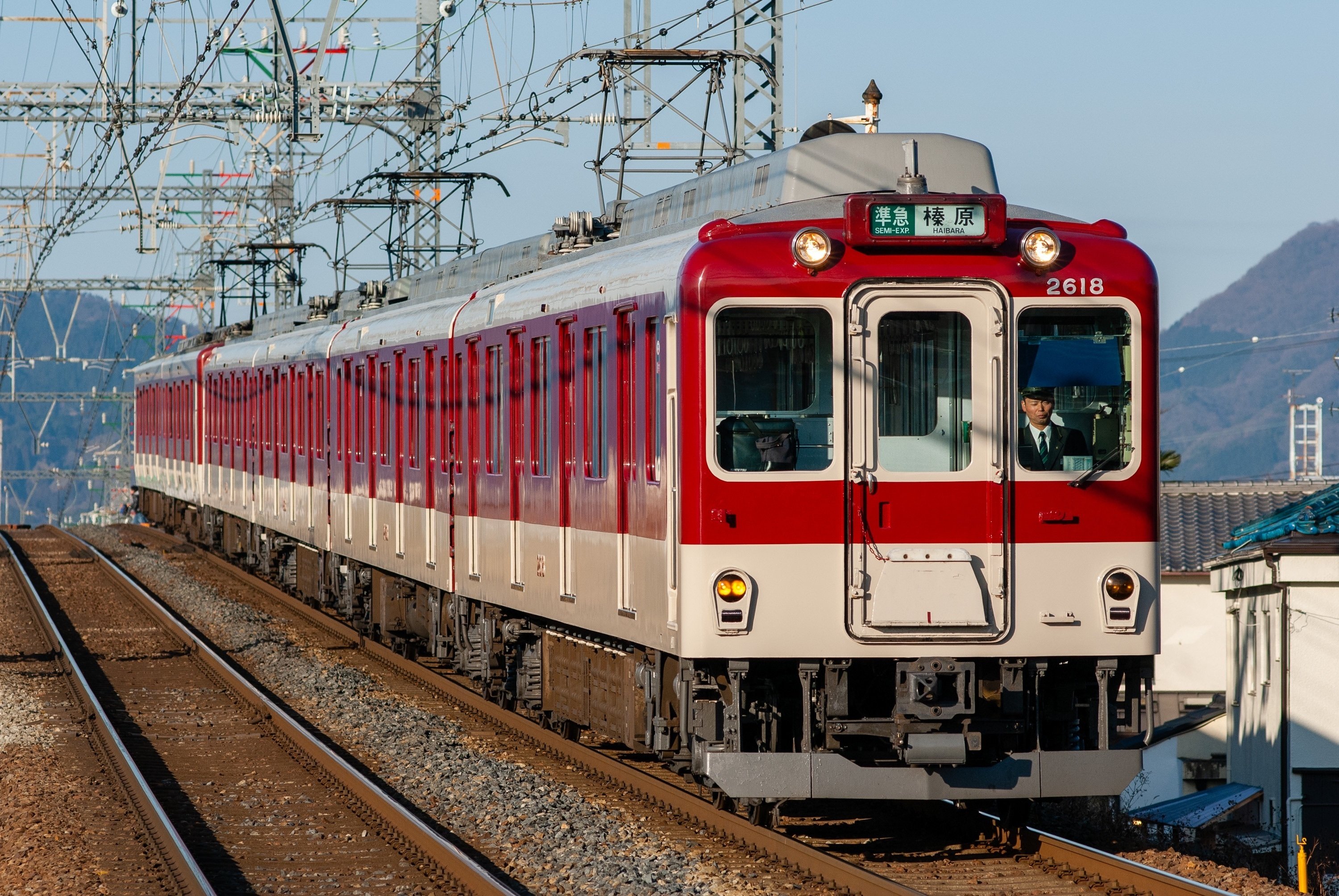 近鉄　古い前頭板　大阪ー名張/大阪ー榛原