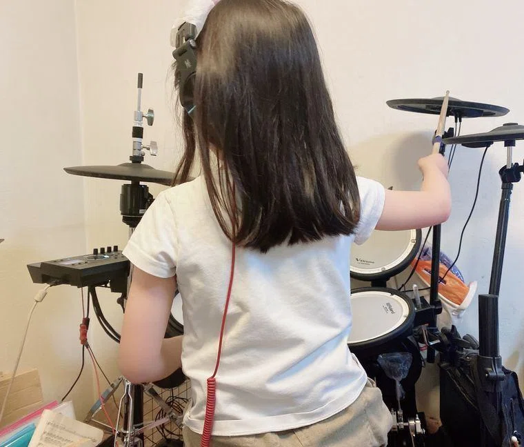 8歳女子が1年間電子ドラムを練習した結果 ROLAND/TD-17KVX-S/V-Drums 