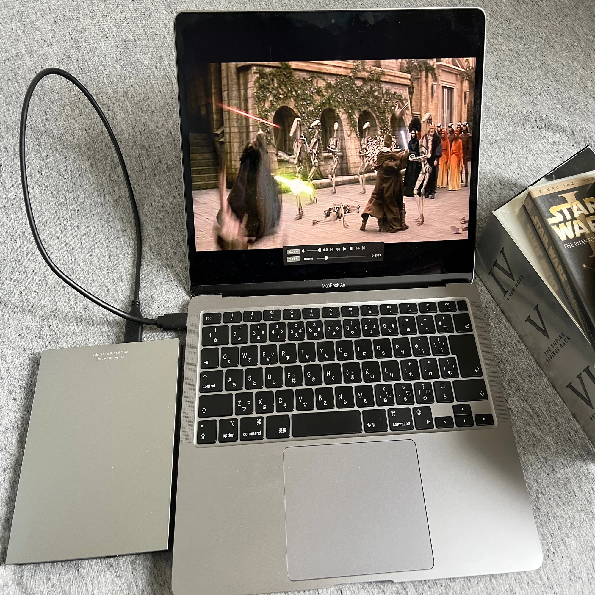 MacBook Air M1 購入記録（その4） 今更？ DVD DRIVE :: Mac標準 