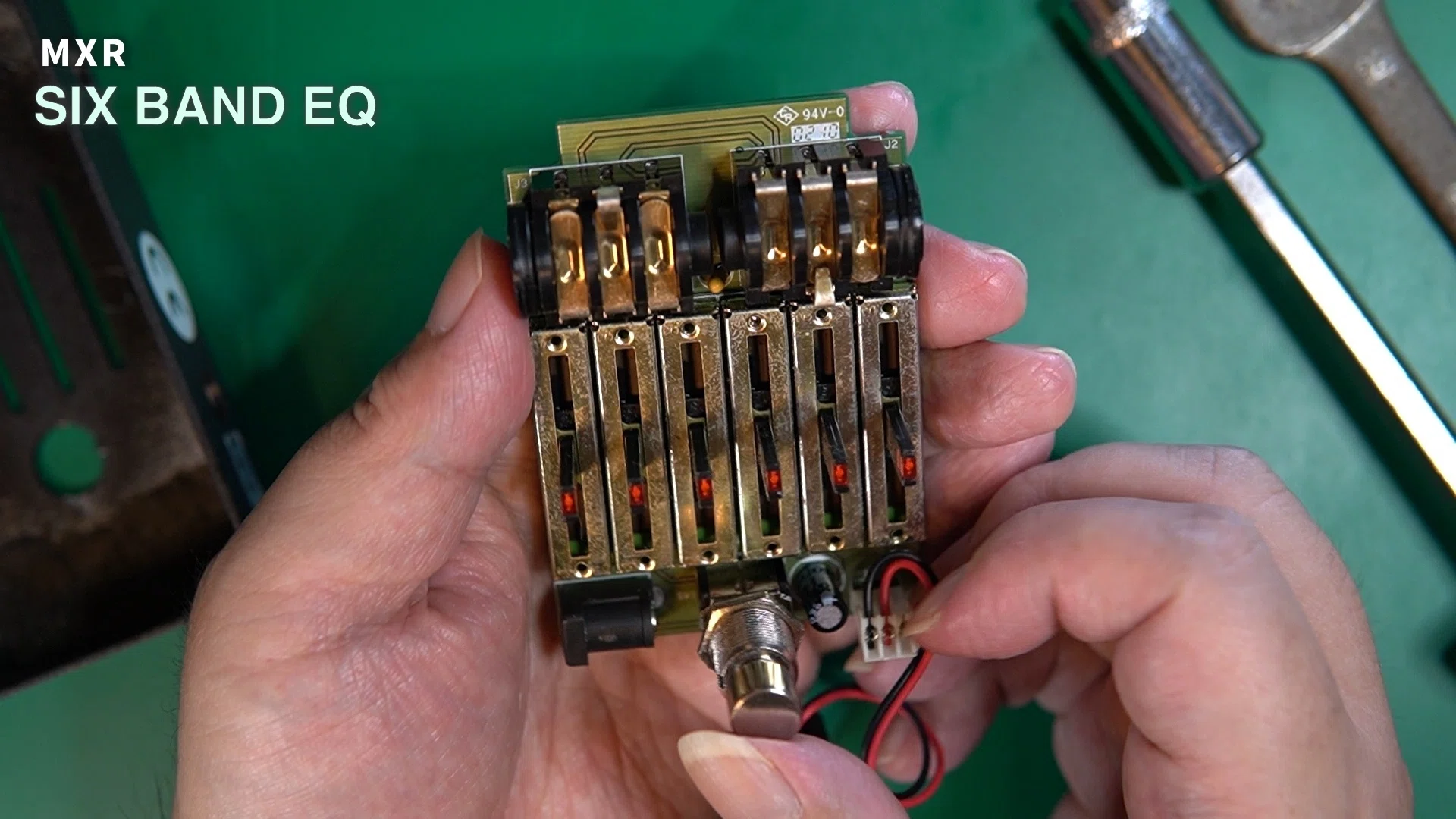 MXR M109 6 Band Graphic EQ の修理｜ebi-san