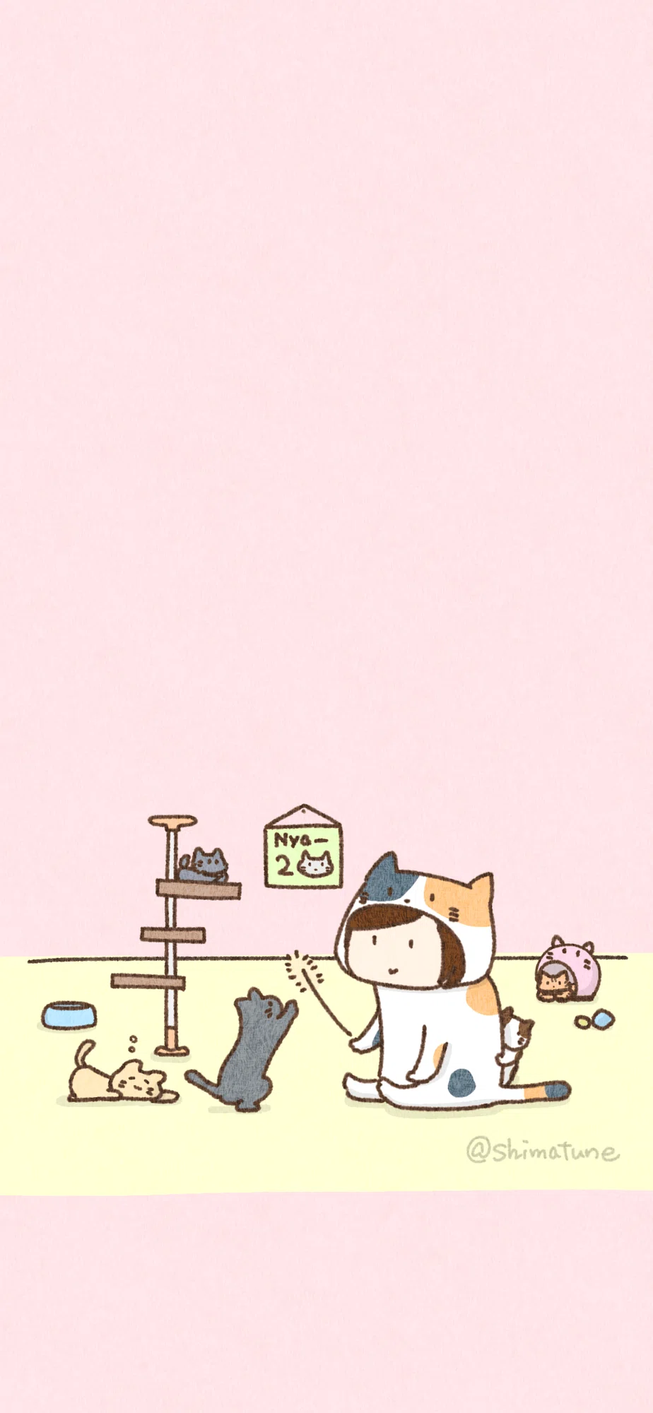 スマホ壁紙 Zoom背景 ねこの日イラスト配布してます 島田 あや イラスト Canva公式クリエイター Note スマホ壁紙 Zoom背景 ねこの日イラスト配布してます 島田 あや イラスト Canva公式クリエイター Note
