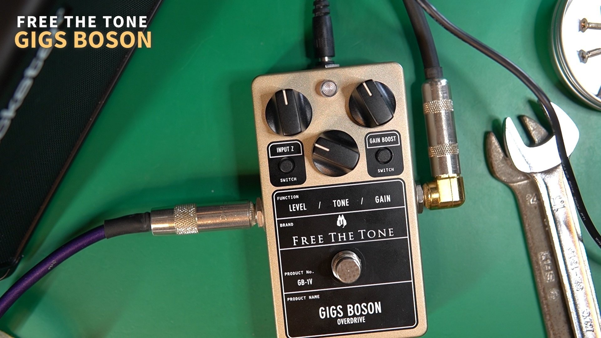 FREE THE TONE GIGS BOSON GB-1Vの修理｜ebi-san