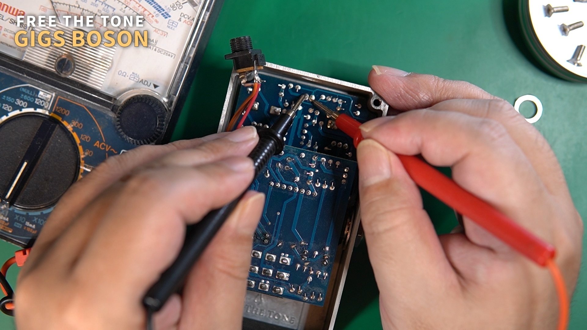 FREE THE TONE GIGS BOSON GB-1Vの修理｜ebi-san