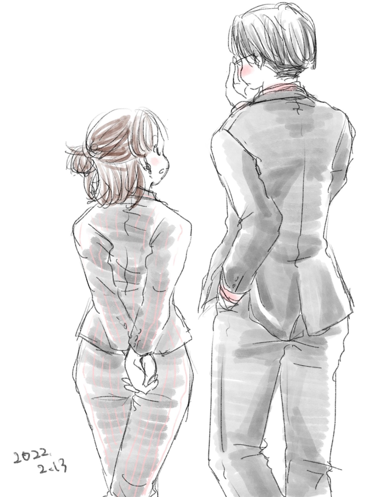 楽しむイラスト練習記 服の縫い目と裾口を さあスーツを描きまくれ しち Note 楽しむイラスト練習記 服の縫い目と裾口を さあスーツを描きまくれ しち Note