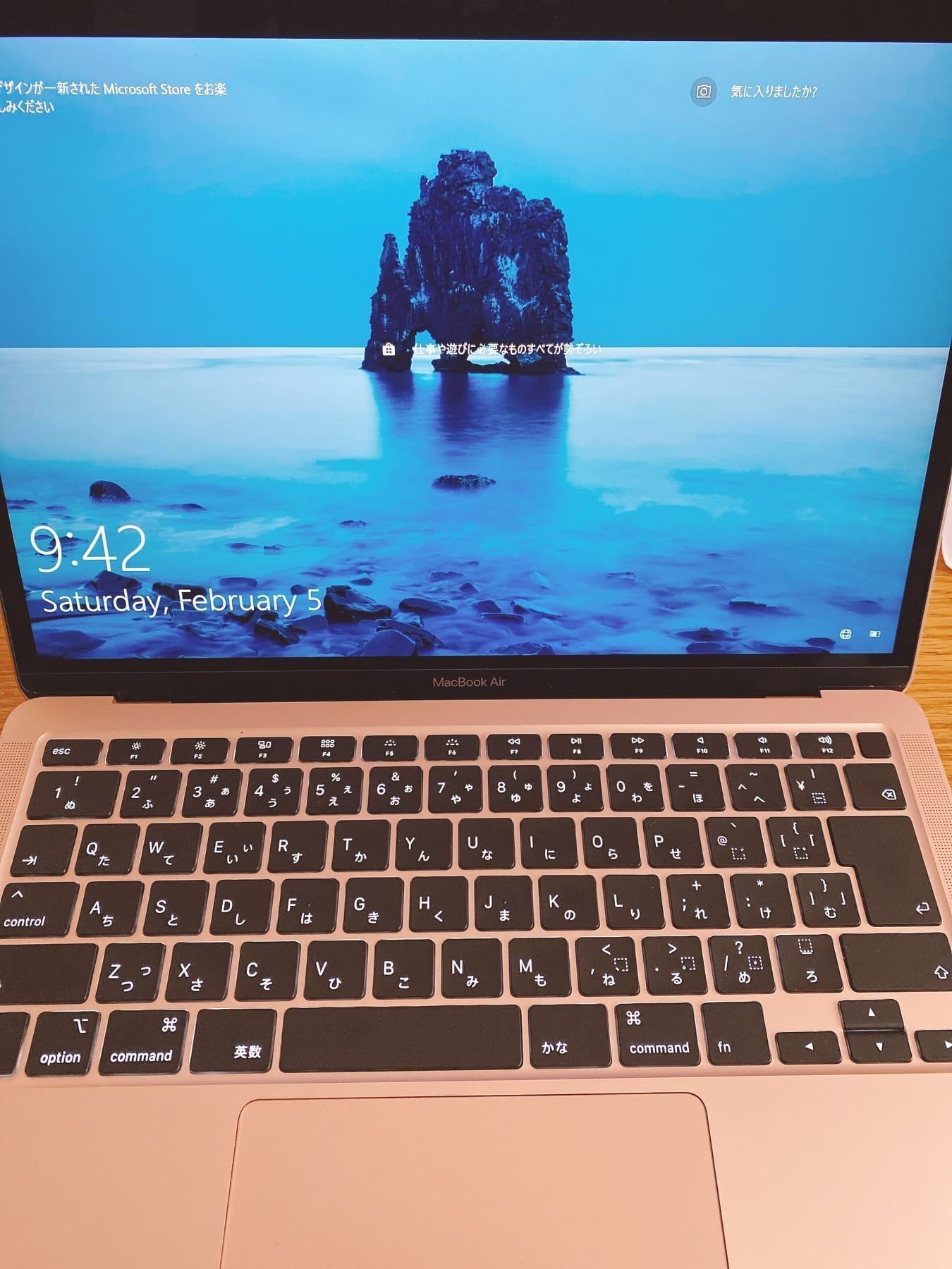MacBook Air 最新Windows11 +最新MS office