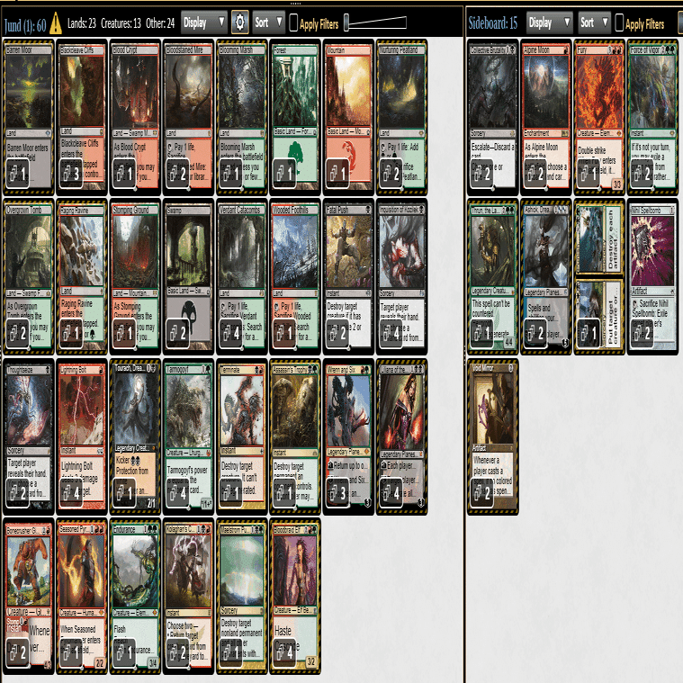 ジャンドサーガのデッキ解説｜たかやねず