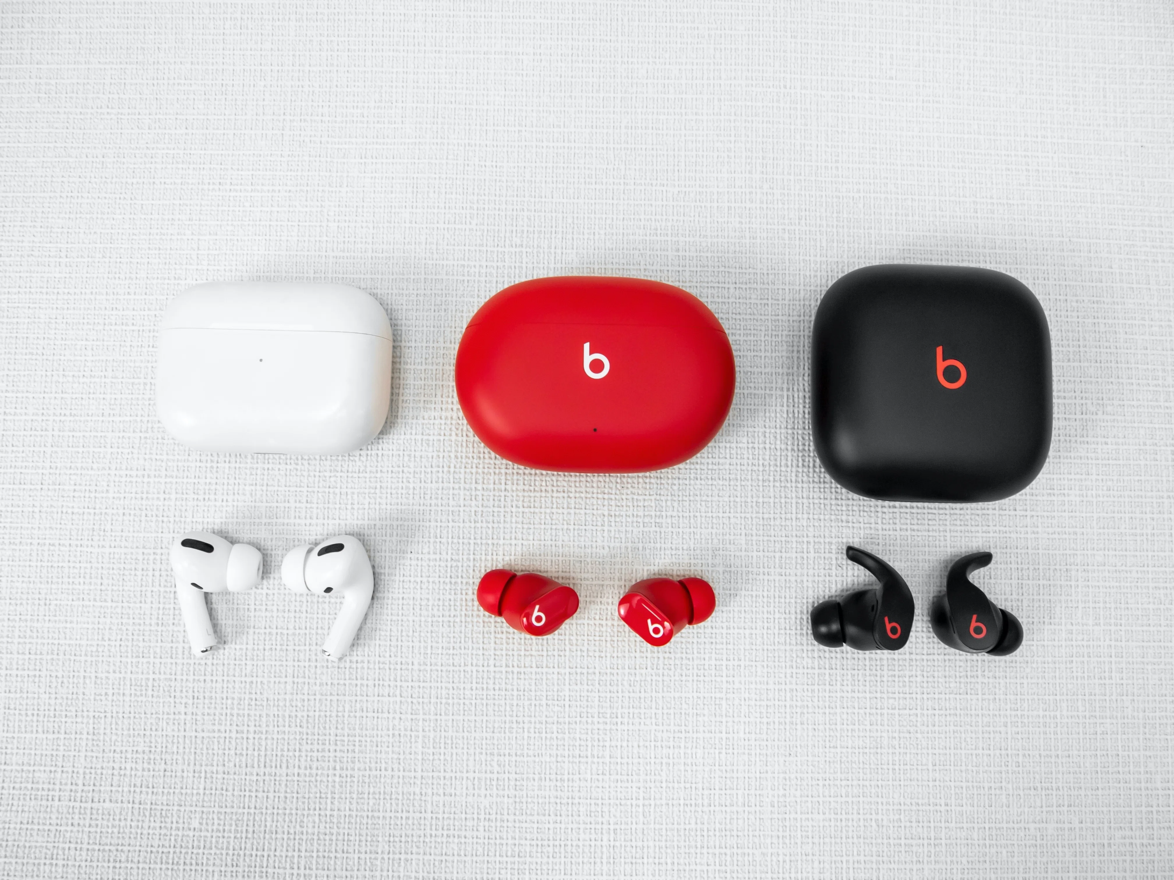 Beats Fit Pro ワイヤレスイヤホン レッド Beats Fit Pro ワイヤレスノイズキャンセリングイヤホン