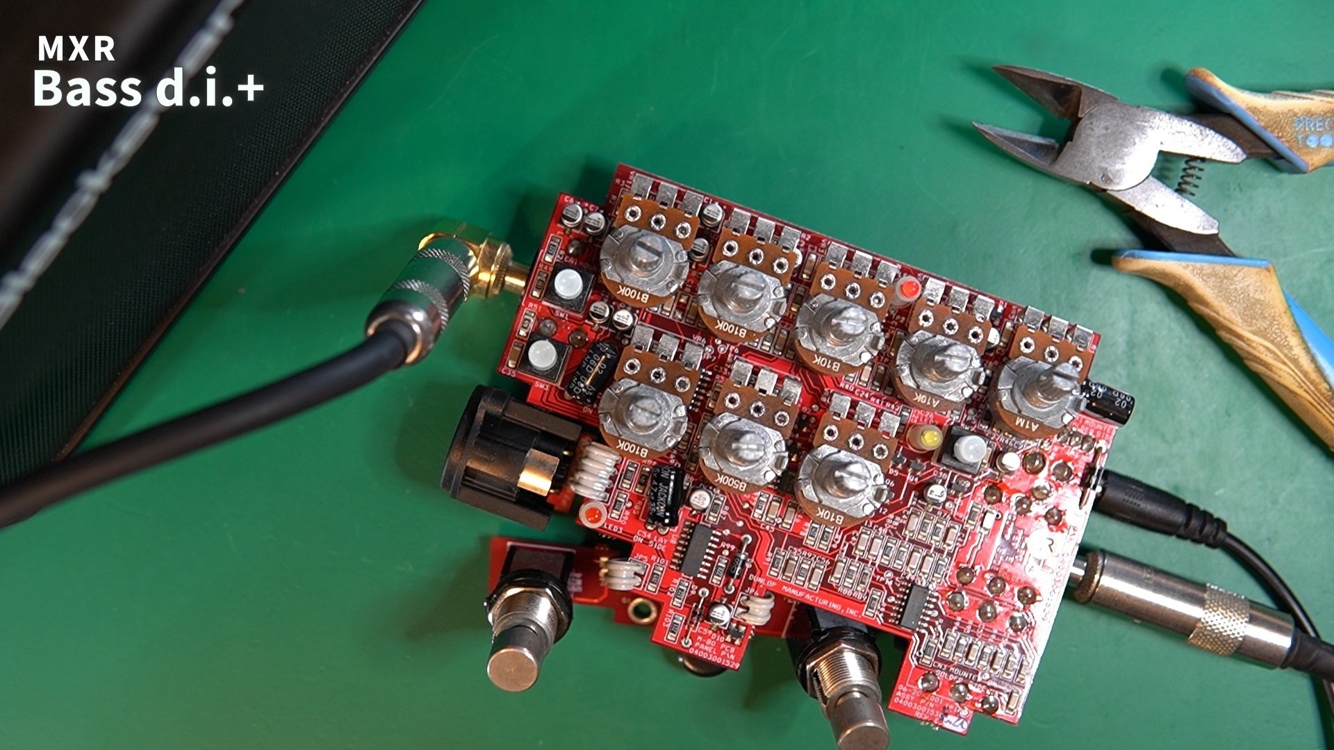 MXR BASS D.I.+ M-80の修理｜ebi-san