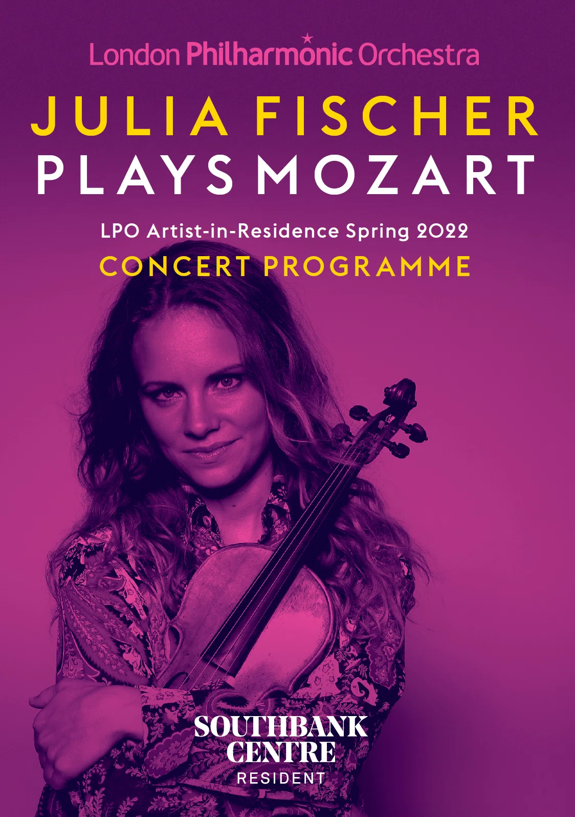ユリア・フィッシャー コンサート「Julia plays Mozart」｜かよ