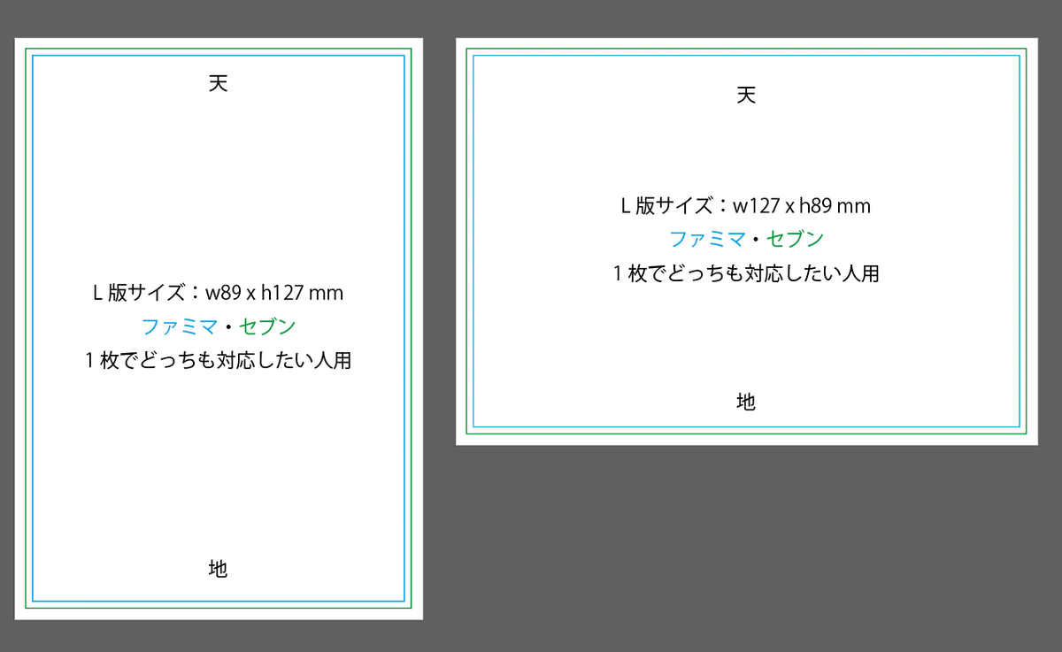 【まあり】 写真Ｌサイズ ネットプリントでカットされるエリアについて【テンプレ有