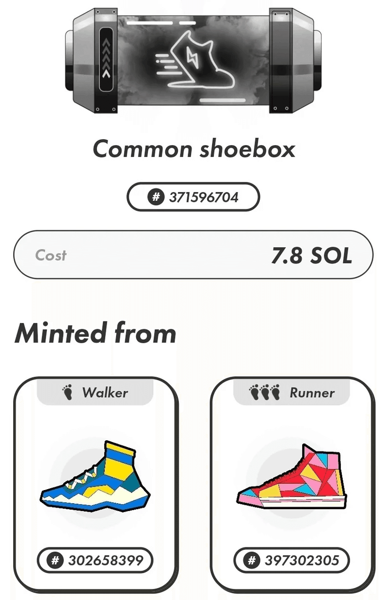 STEPN ～動かないで稼ぐ編｜ヒヨコロ@手数料研究家