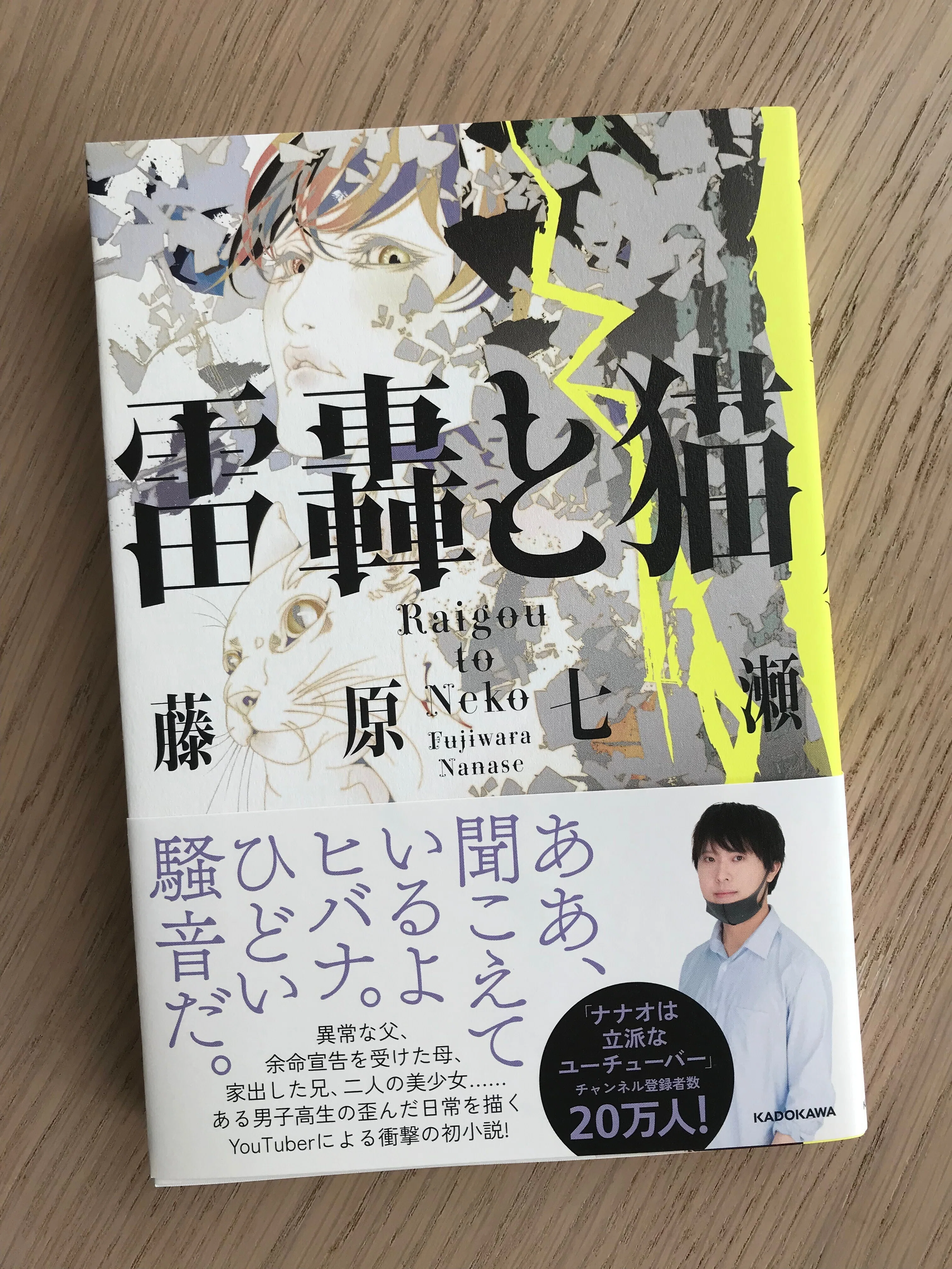 雷轟と猫 藤原七瀬｜佳嶋