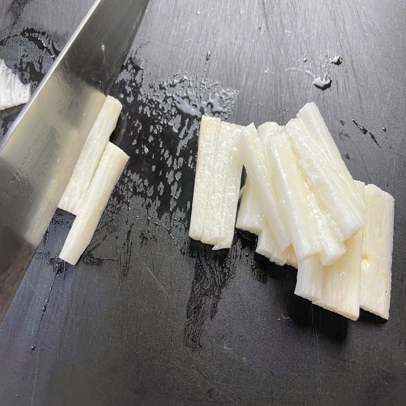 ほうれん草と長芋と人参の豚肉巻き きょうの今日の一品 やまさん 料理提案家 Note