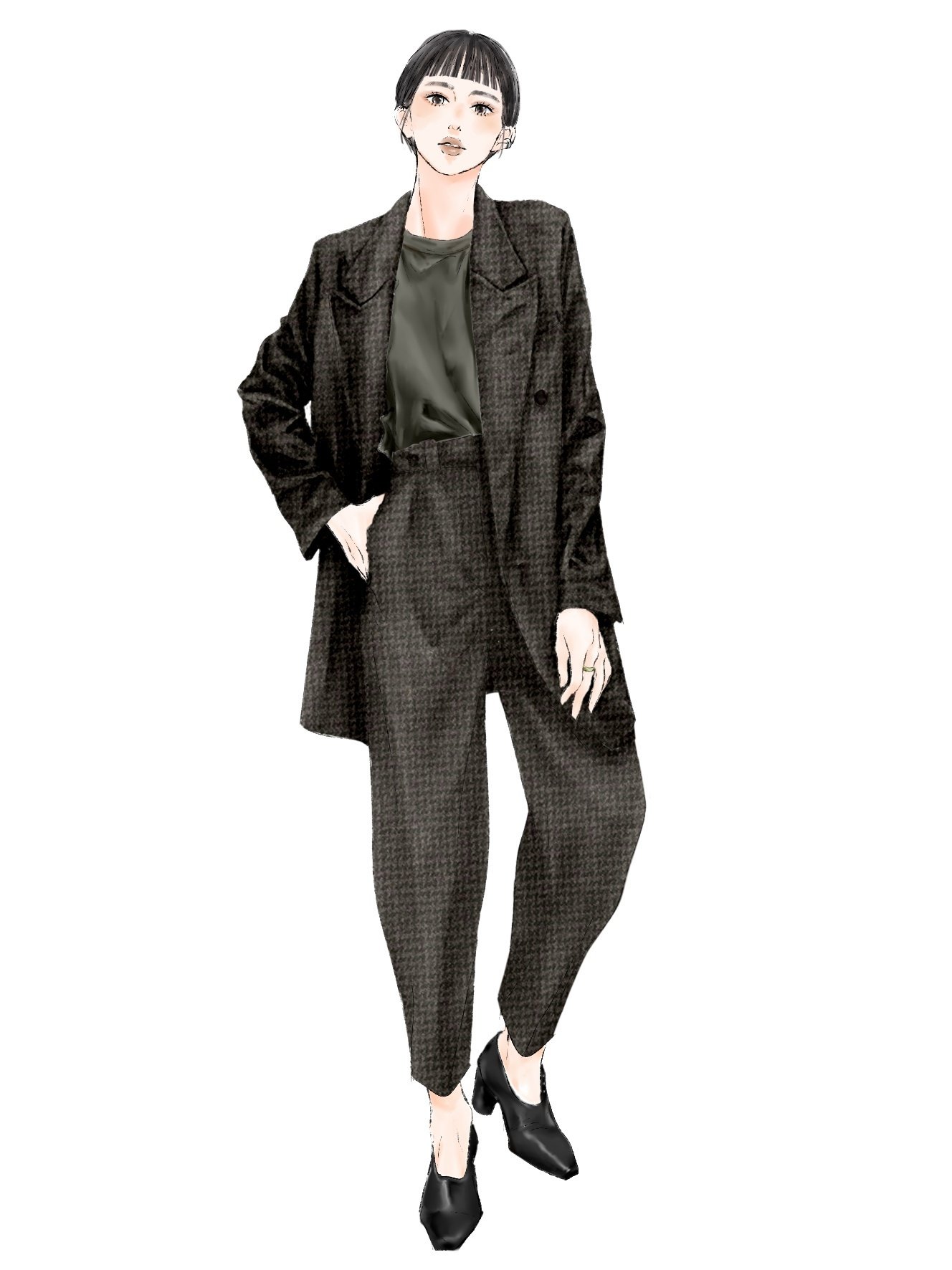 アナスタシアページ ANASTASIA（アナスタシア）/シルエットについて｜82no5000