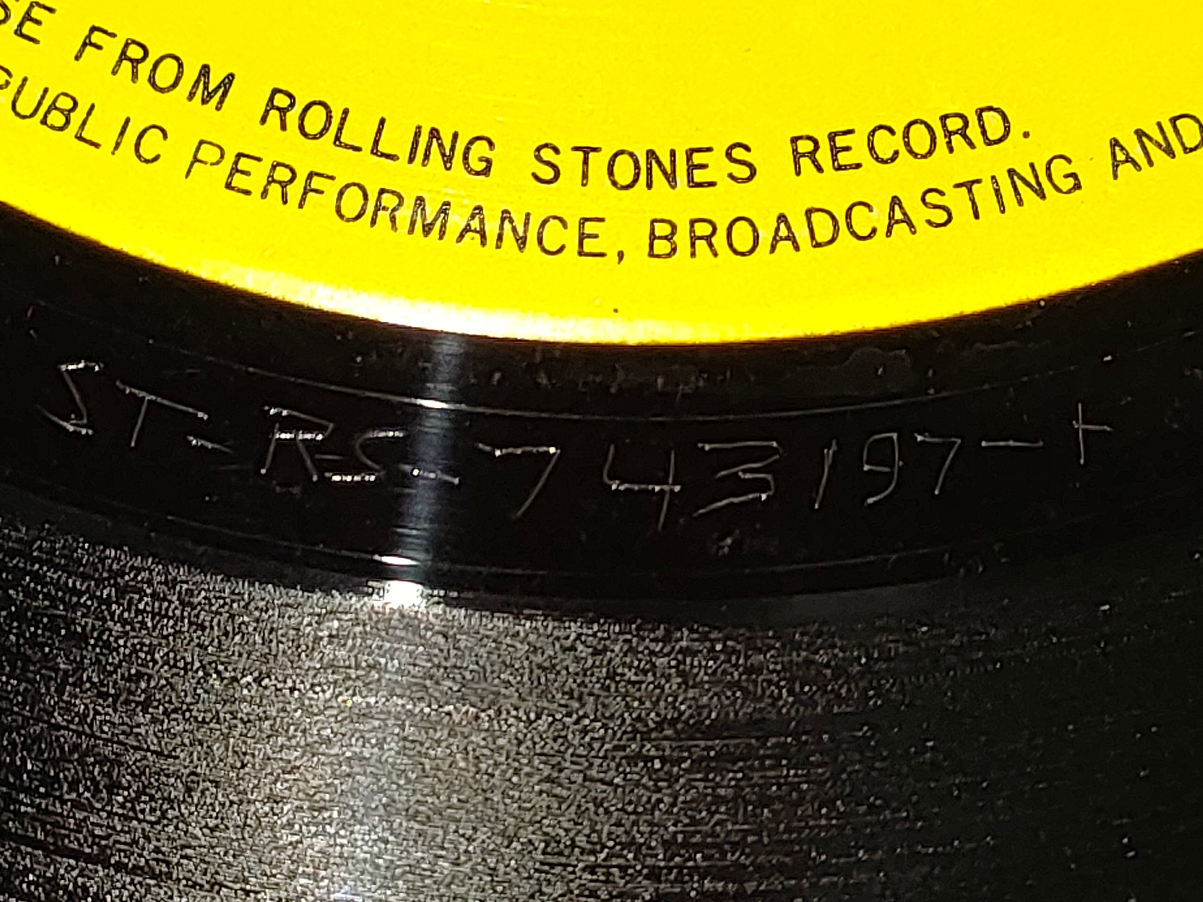 It's Only Rock'n Roll】(1974) Rolling Stones ワーナー8000