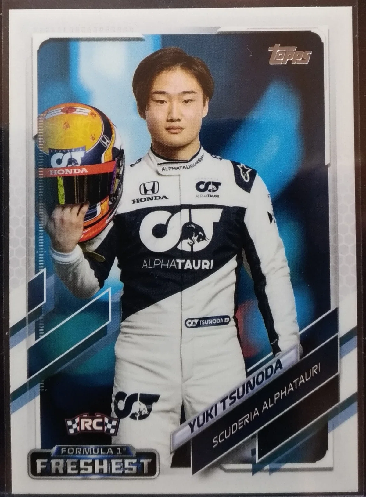 2021 Topps Chrome SAPPHIRE RC 角田裕毅 3（角田裕毅 F1 2024 Topps 
