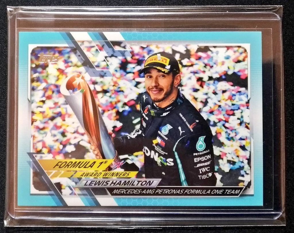 2023 Topps Chrome Formula 1 F1 Lewis Hamilton Sapphire