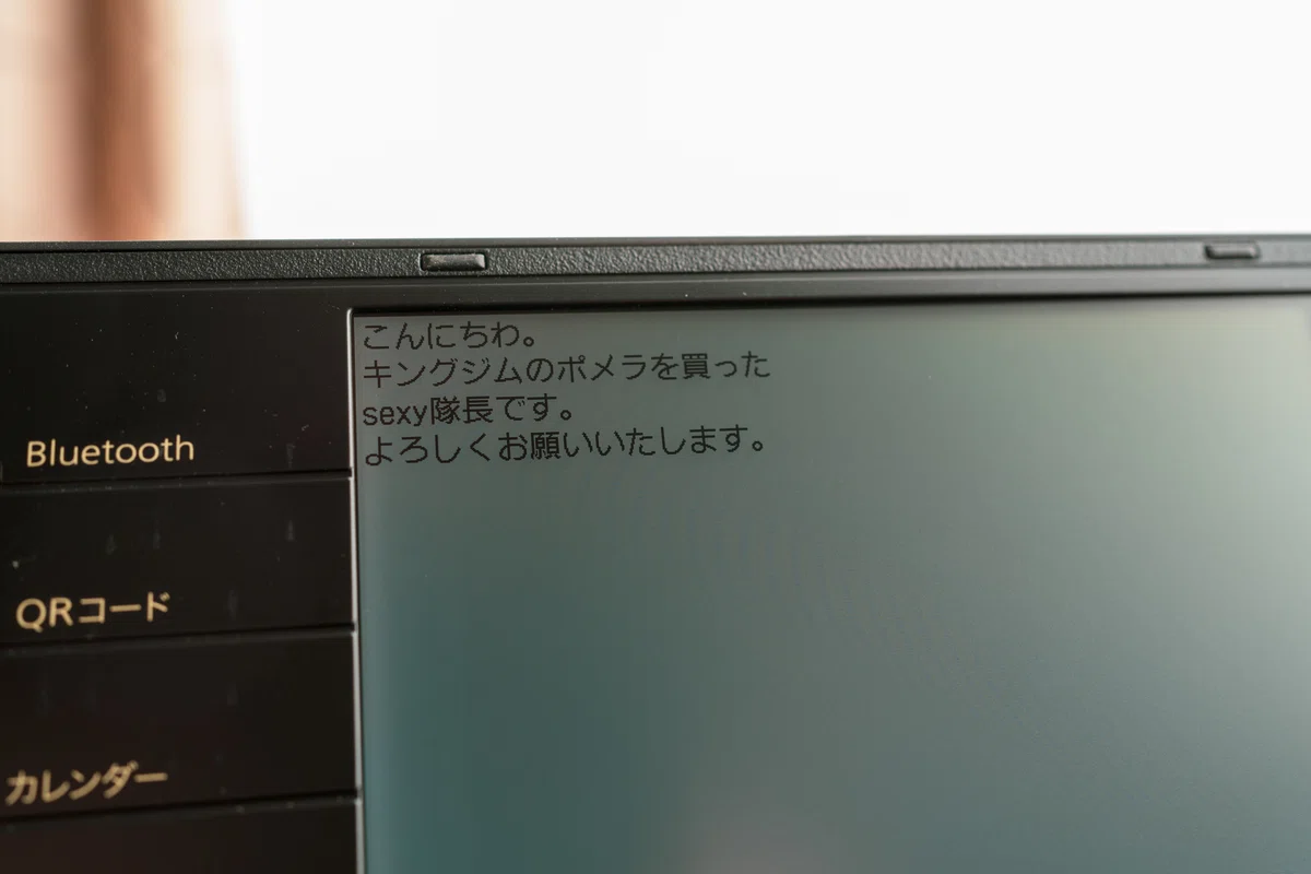 但書：ポメラ DM100，エネループ，SDカード【領収書は白紙で。】｜born 