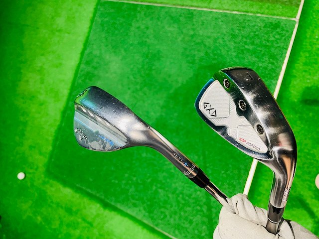 35インチのワンレングスアイアンを借りて試打してみる。|野呂 35インチのワンレングスアイアンを借りて試打してみる。|野呂