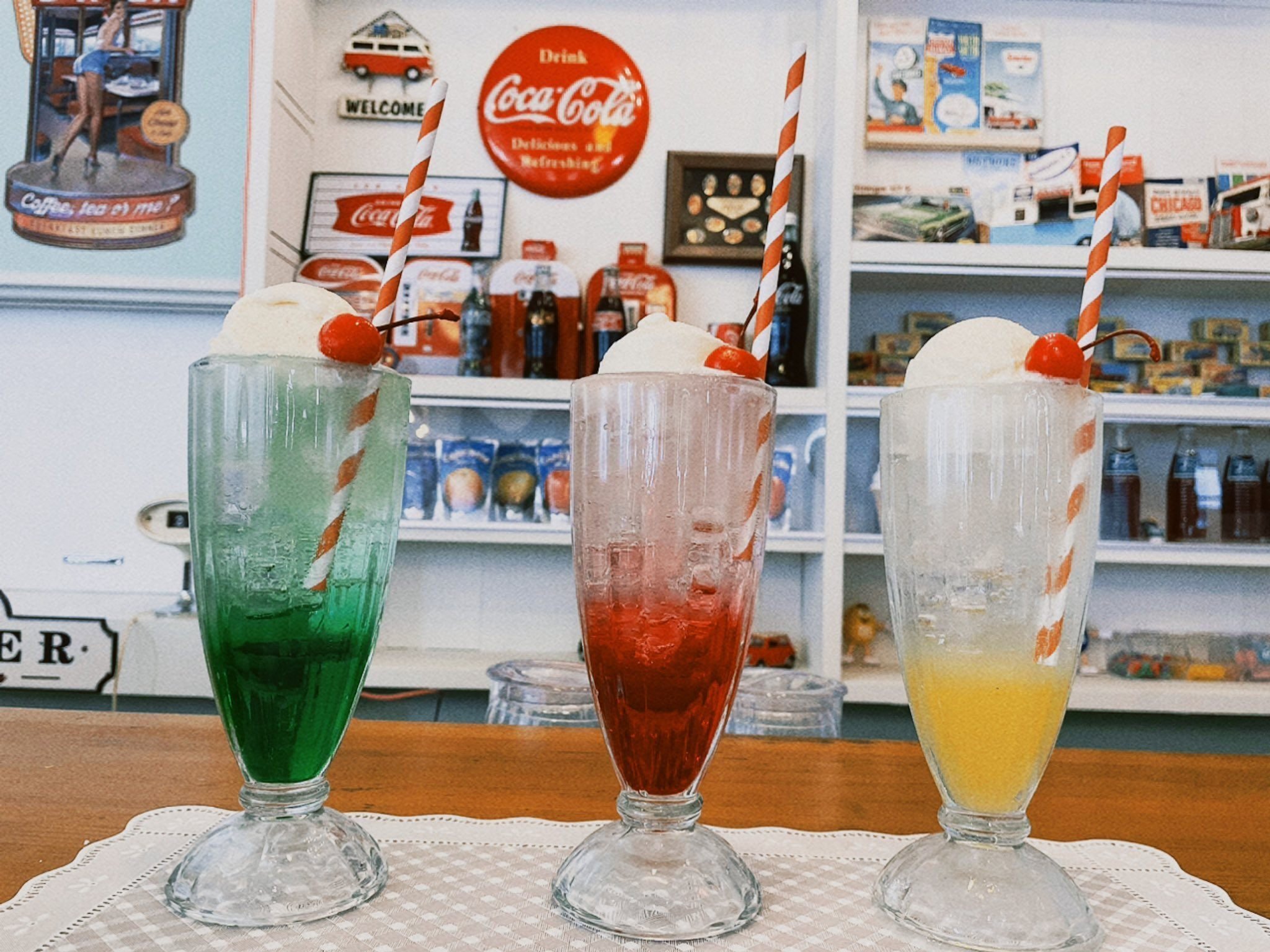 1980年をテーマにしたカフェ「80's music cafe eight」さんが控えめに