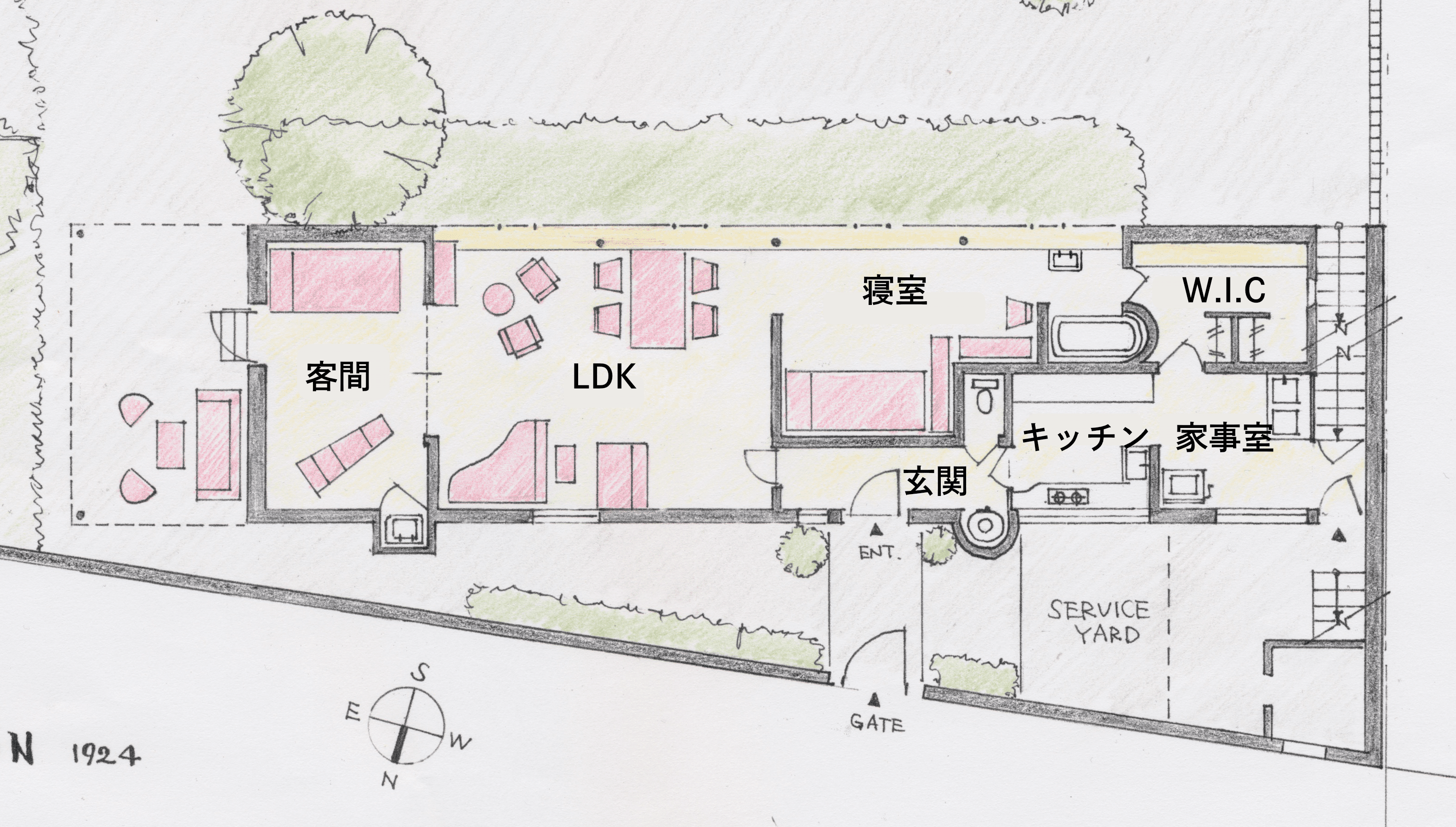 模型 ル・コルビュジエ 母の家 小さな家 1⁄100 ル・コルビュジエ 模型