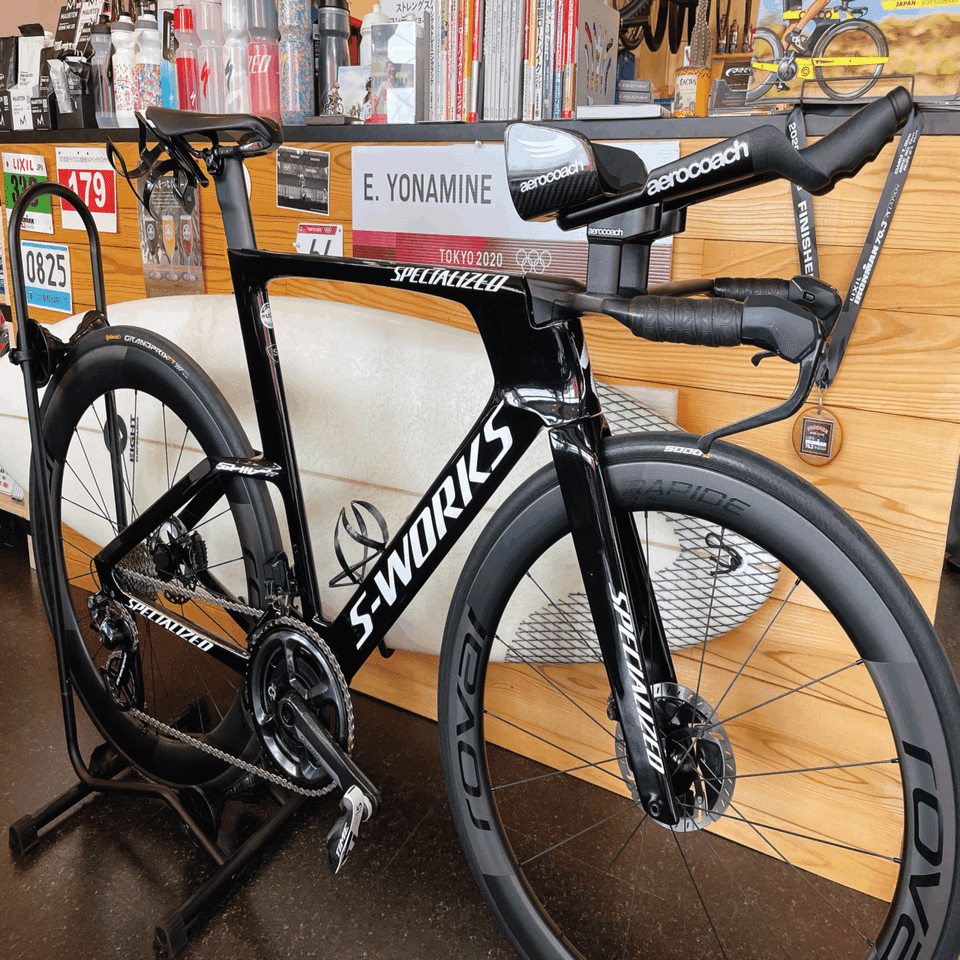 SPECIALIZED S-WORKS SHIV TT XSサイズ お客様バイク紹介 SPECIALIZED SHIV TT DISC｜BIKE SHOP FORZA の note