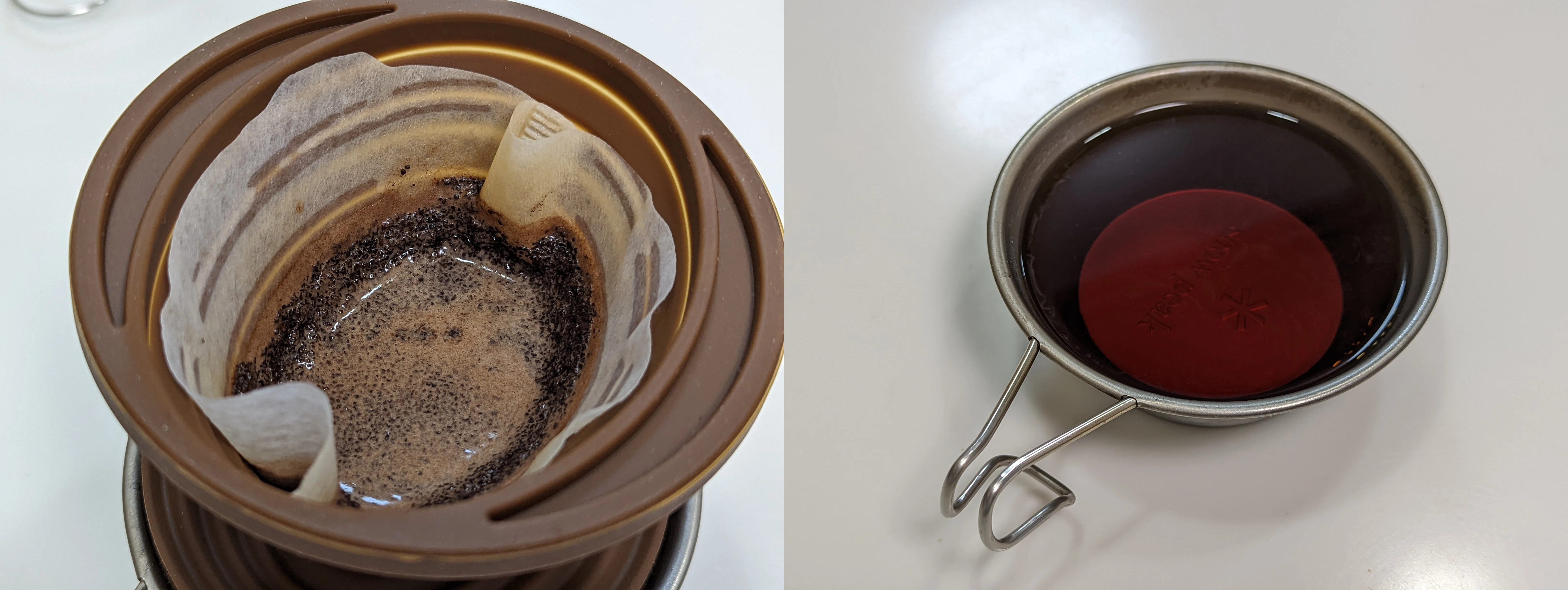キャンプ道具 『コーヒードリッパー』 ～シェラカップでおいしい