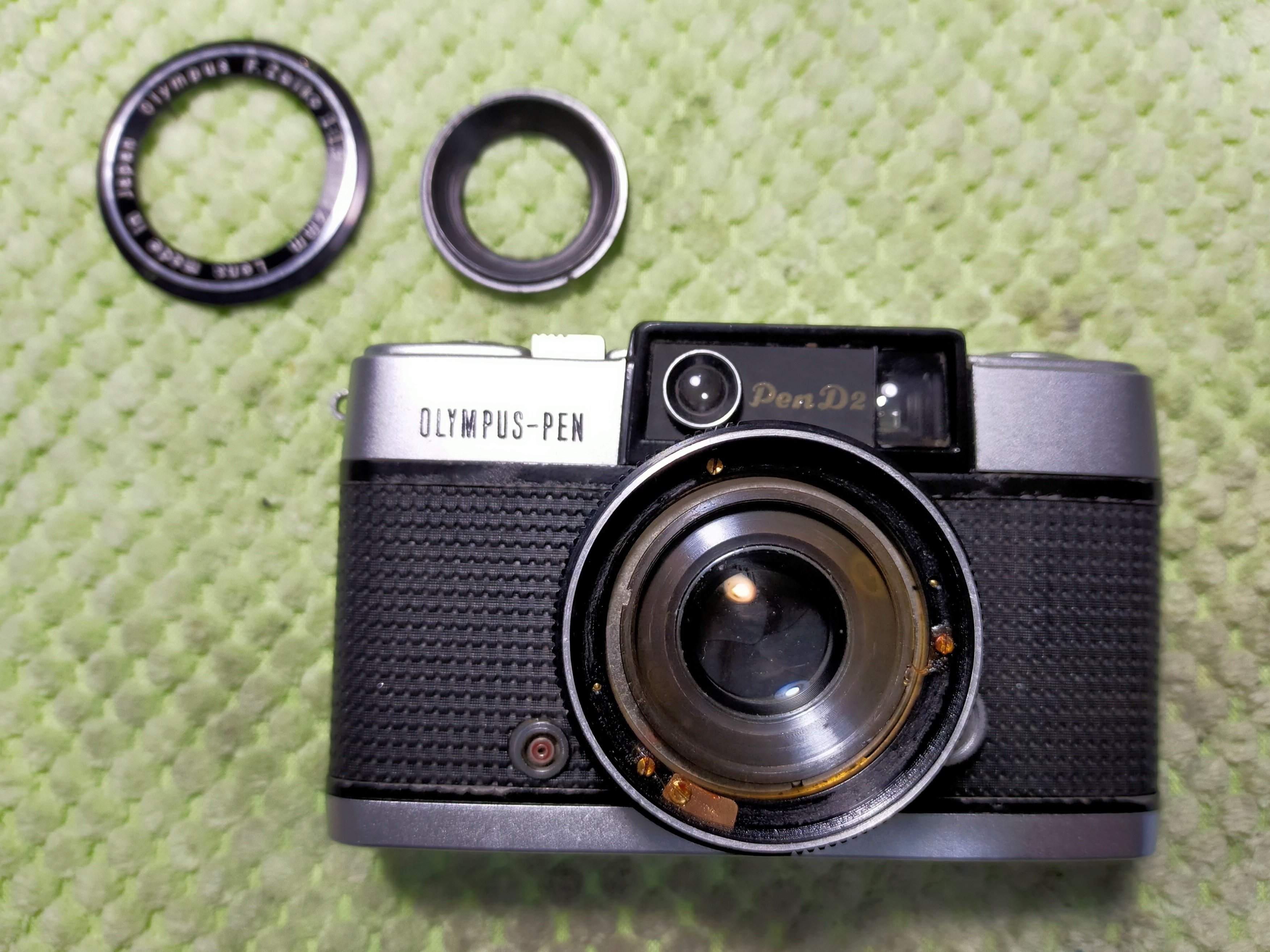 Olympus Pen Dシリーズの分解｜フィルムカメラ修理のアクアカメラ｜note