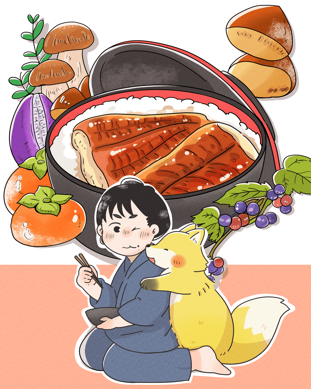 美味しいおとぎ話 第5話 ごんぎつね｜フタバ（イラストレーター